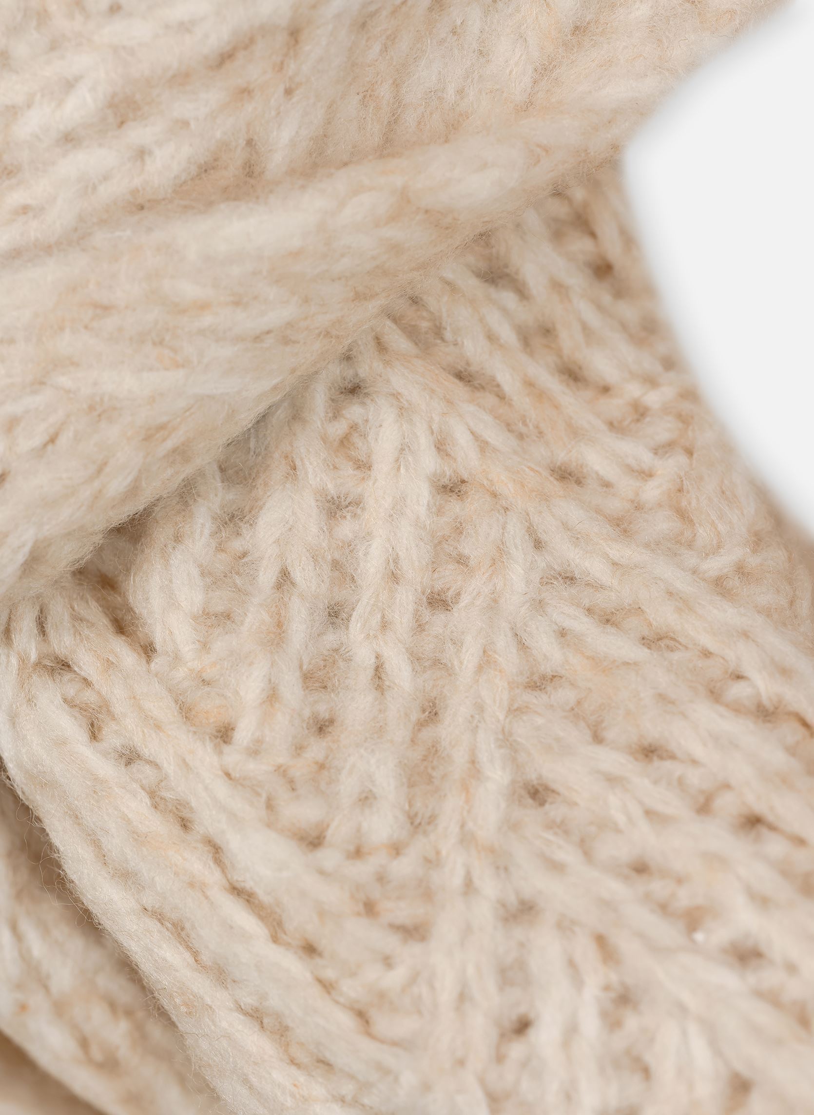 Schals LADIES KNITTED SCARF B285CH damen weiß Molly Bracken Schals LADIES KNITTED SCARF B285CH damen weiß OFFWHITE