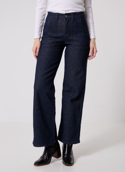 Molly Bracken Wijde jeans / Flared Jeans LADIES WOVEN PANTS ER137CH dames blauw