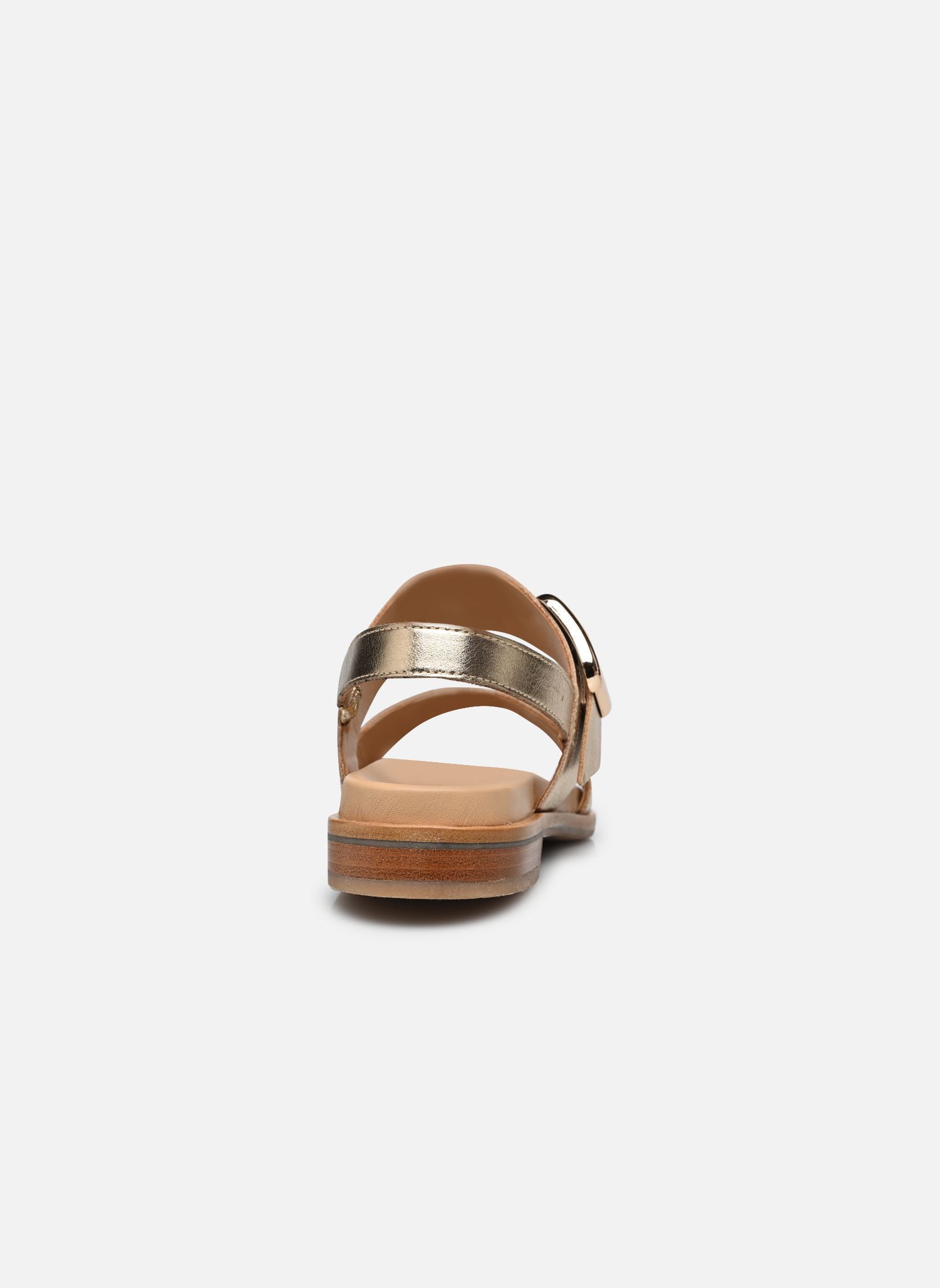 Flache Sandalen Mona damen gold und bronze Georgia Rose Flache Sandalen Mona damen gold und bronze OR