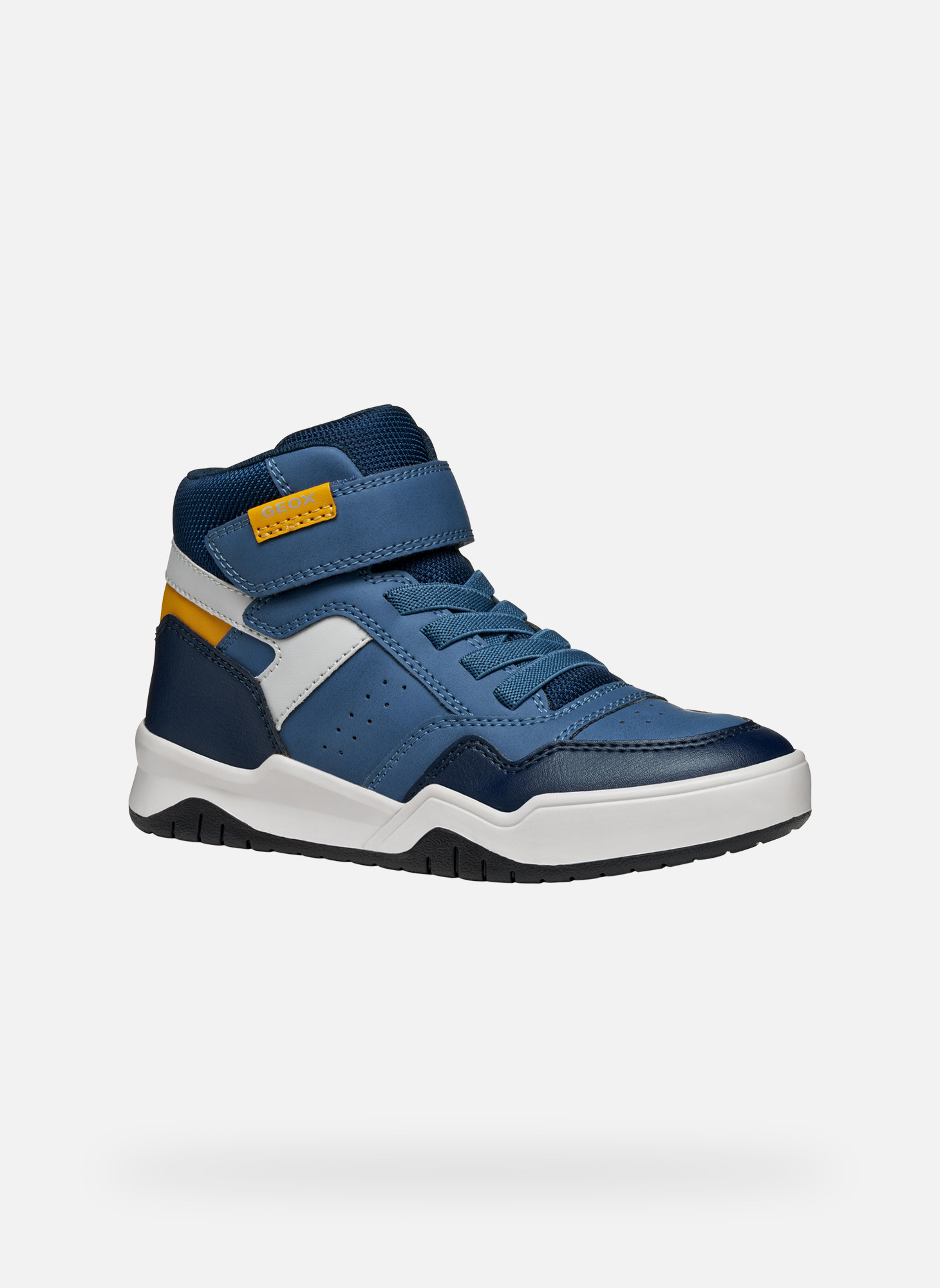 Geox Garçon J Perth Boy E Basket - Chaussures Confortables Pour Enfants