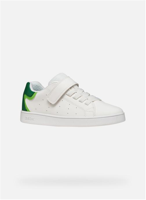 Geox Baskets basses ECLYPER BOY garçon blanc