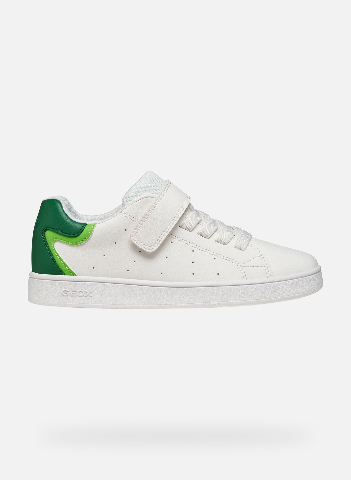 Baskets basses J ECLYPER BOY garçon blanc Geox Baskets basses J ECLYPER BOY garçon blanc Blanc & vert