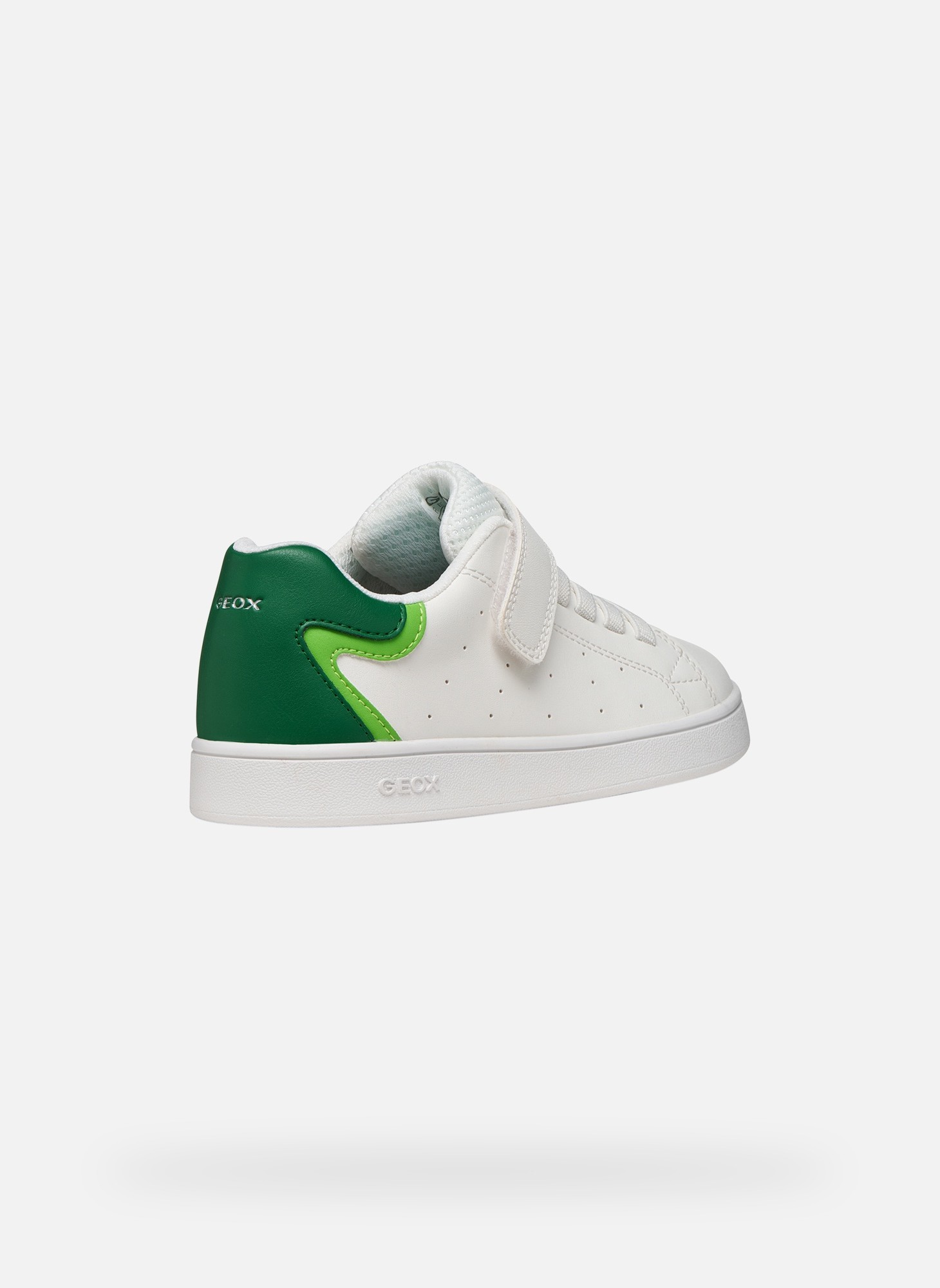 Baskets basses J ECLYPER BOY garçon blanc Geox Baskets basses J ECLYPER BOY garçon blanc Blanc & vert