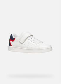 Baskets basses J ECLYPER BOY garçon blanc