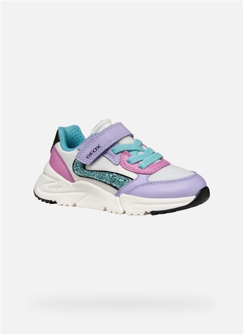 Geox Baskets basses J LOFTUS GIRL fille violet