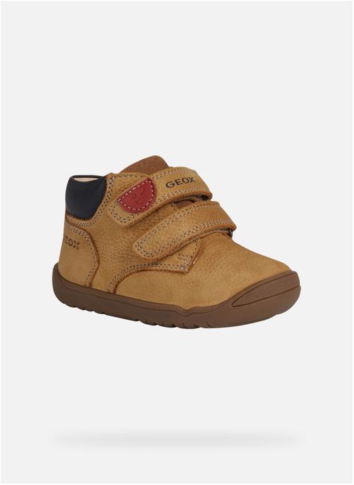 Geox Baskets basses MACCHIA BABY BOY garçon beige