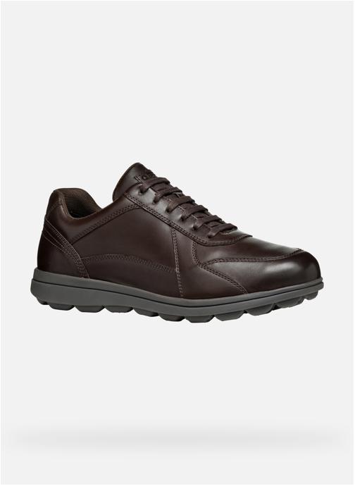 Geox Baskets basses U SPHERICA EC12 homme marron