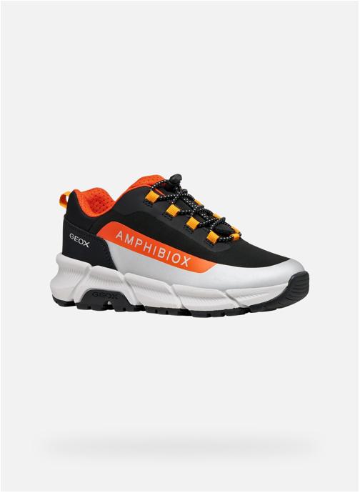 Geox Baskets basses FLEXYPER PLUS BOY garçon noir