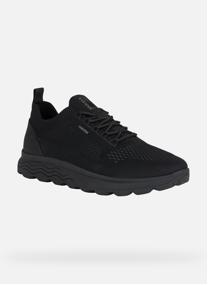 Baskets basses U SPHERICA homme noir
