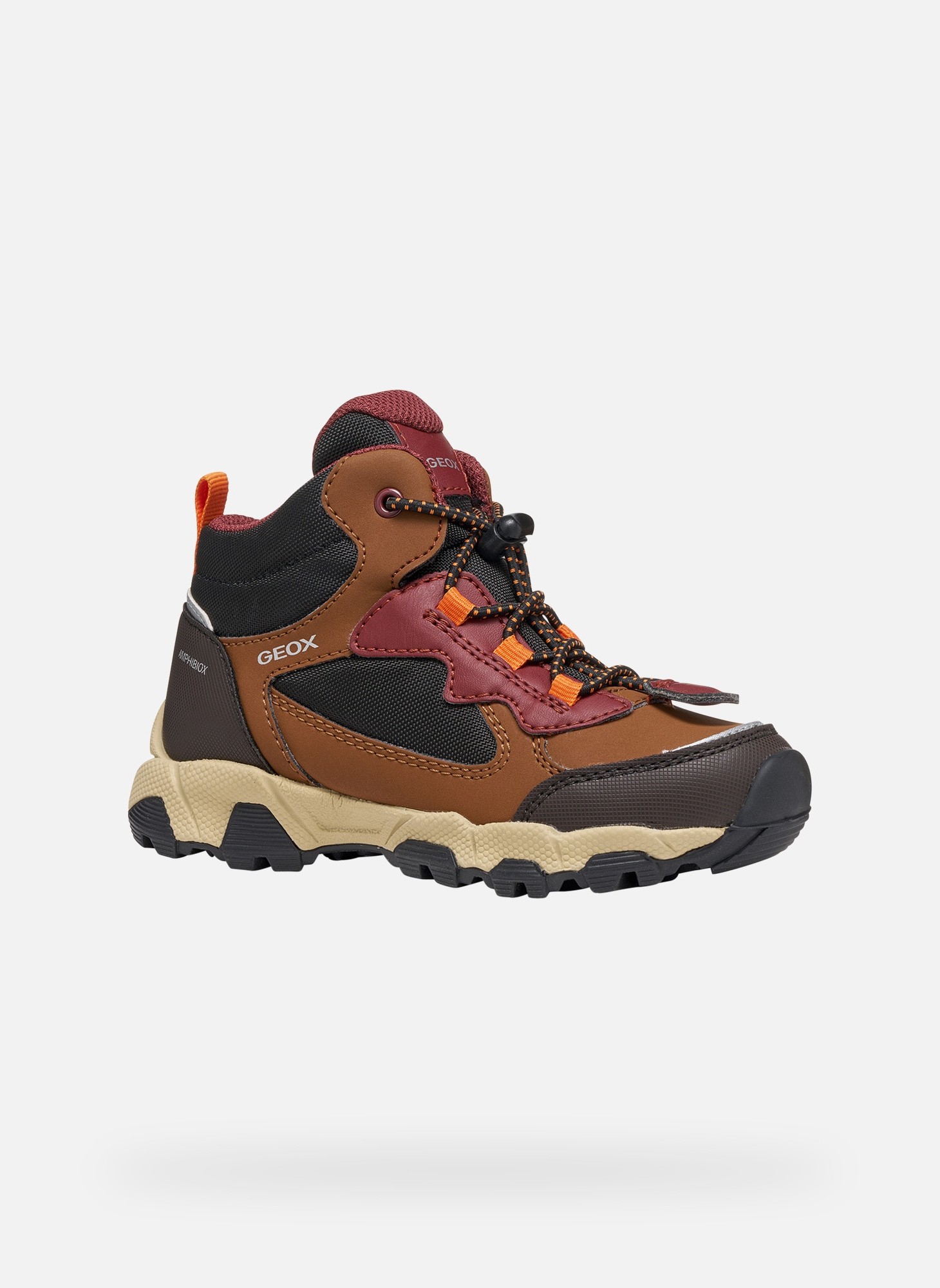 Baskets basses MAGNETAR BOY garçon marron Geox Baskets basses MAGNETAR BOY garçon marron Marron chiné