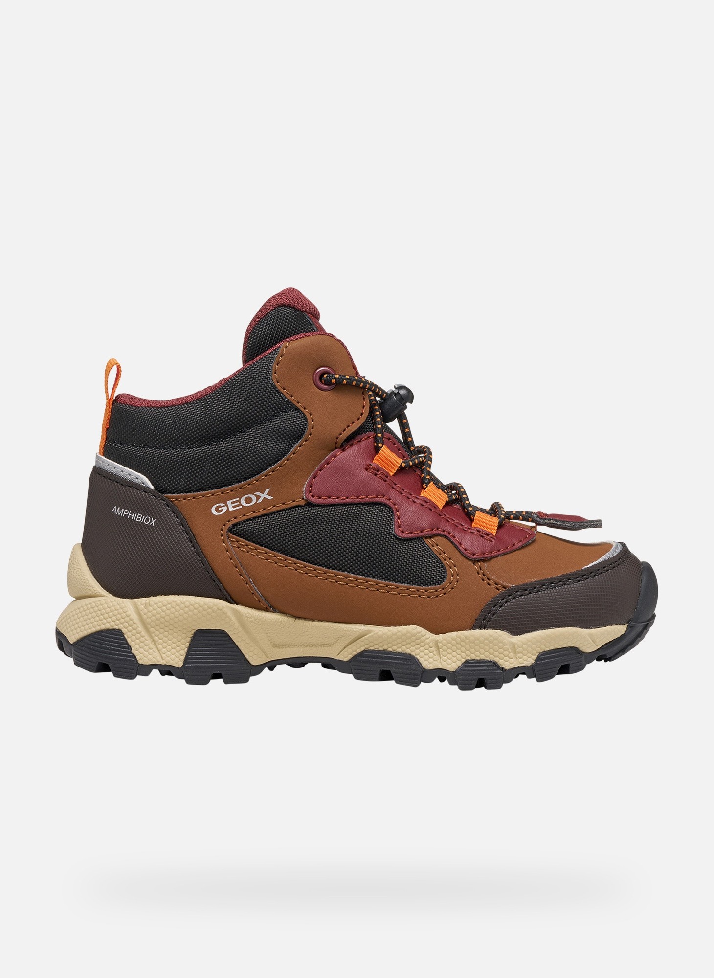 Baskets basses MAGNETAR BOY garçon marron Geox Baskets basses MAGNETAR BOY garçon marron Marron chiné
