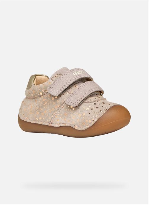 Geox Baskets basses TUTIM BABY GIRL fille beige