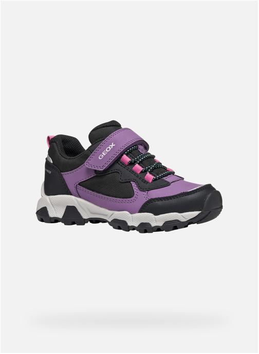 Geox Baskets basses MAGNETAR GIRL fille violet