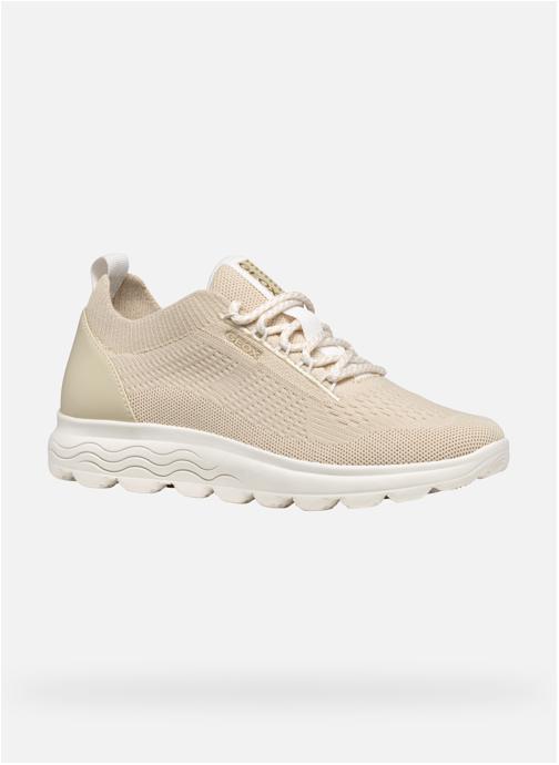 Geox Baskets basses D SPHERICA femme marron