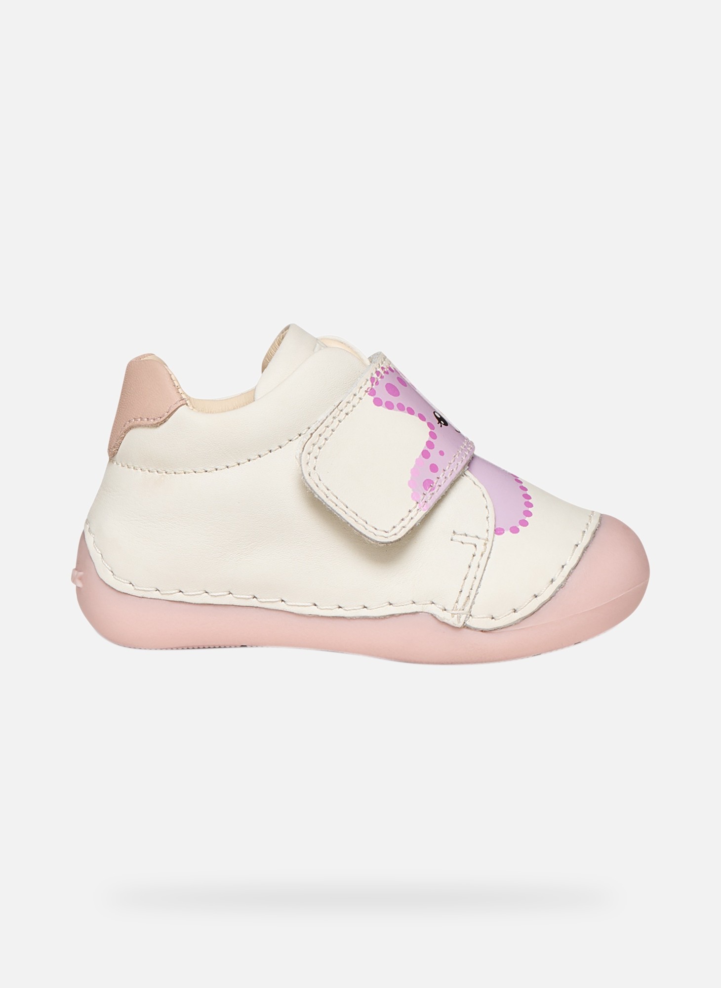 Baskets basses TUTIM BABY GIRL fille rose Geox Baskets basses TUTIM BABY GIRL fille rose Rose pastel