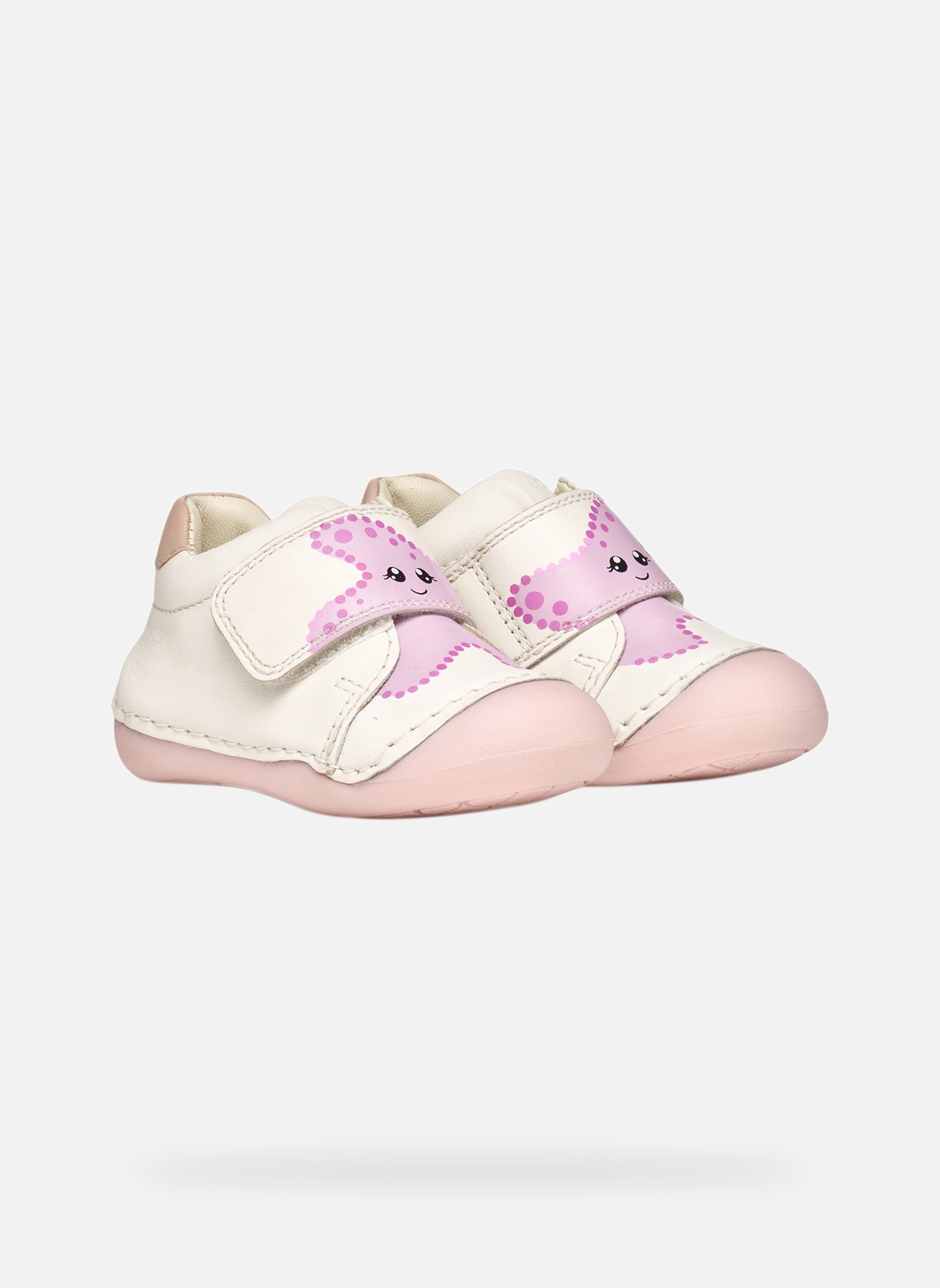 Baskets basses TUTIM BABY GIRL fille rose Geox Baskets basses TUTIM BABY GIRL fille rose Rose pastel