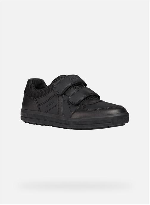 Geox Mocassins ARZACH BOY garçon noir