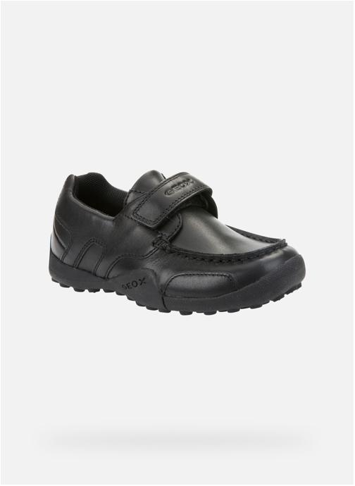 Geox Mocassins WINTER SNAKE BOY garçon noir