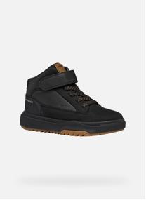 Bottines J BUNSHEE BOY B ABX garçon noir