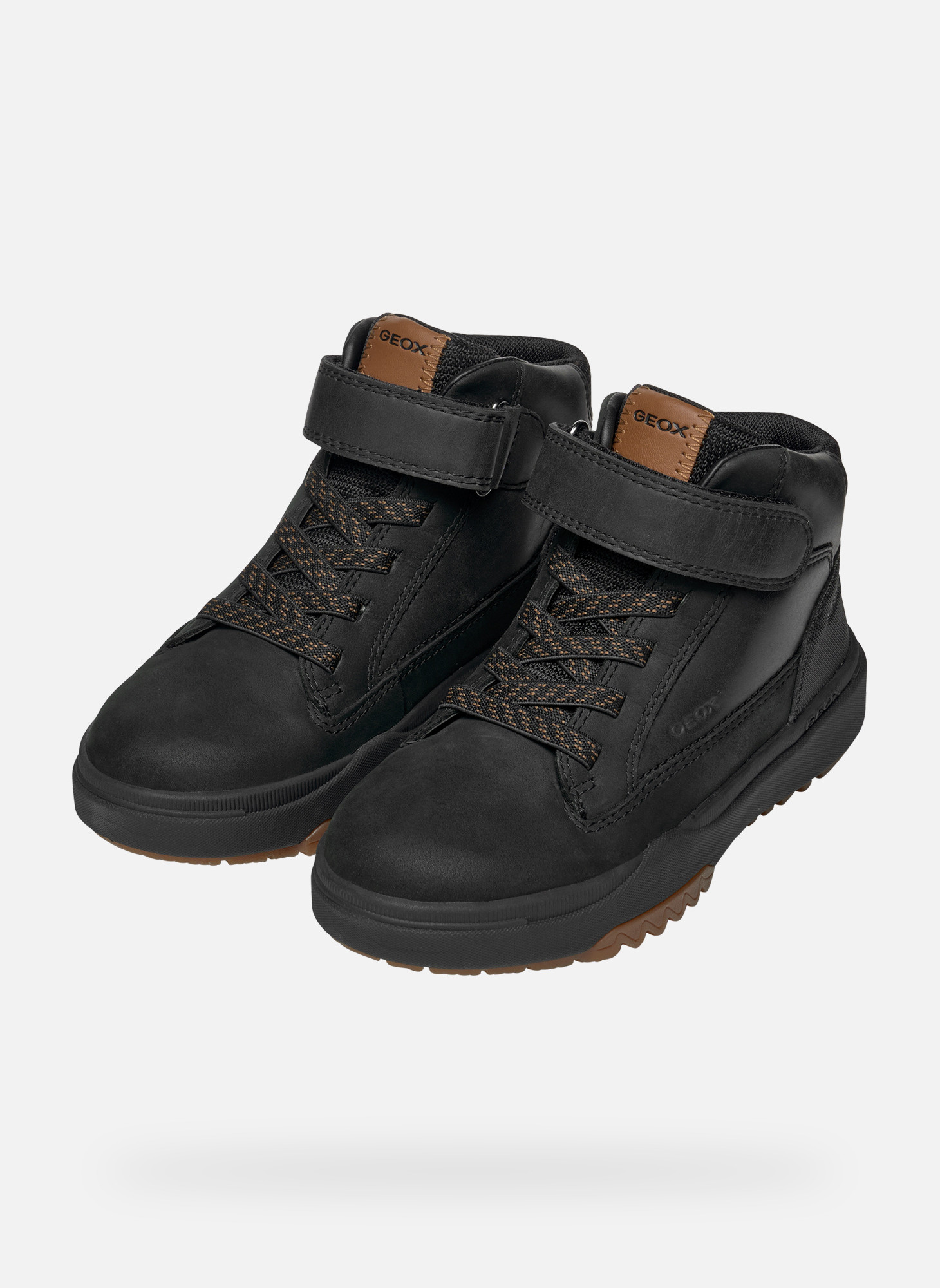 Bottines J BUNSHEE BOY B ABX garçon noir Geox Bottines J BUNSHEE BOY B ABX garçon noir Noir