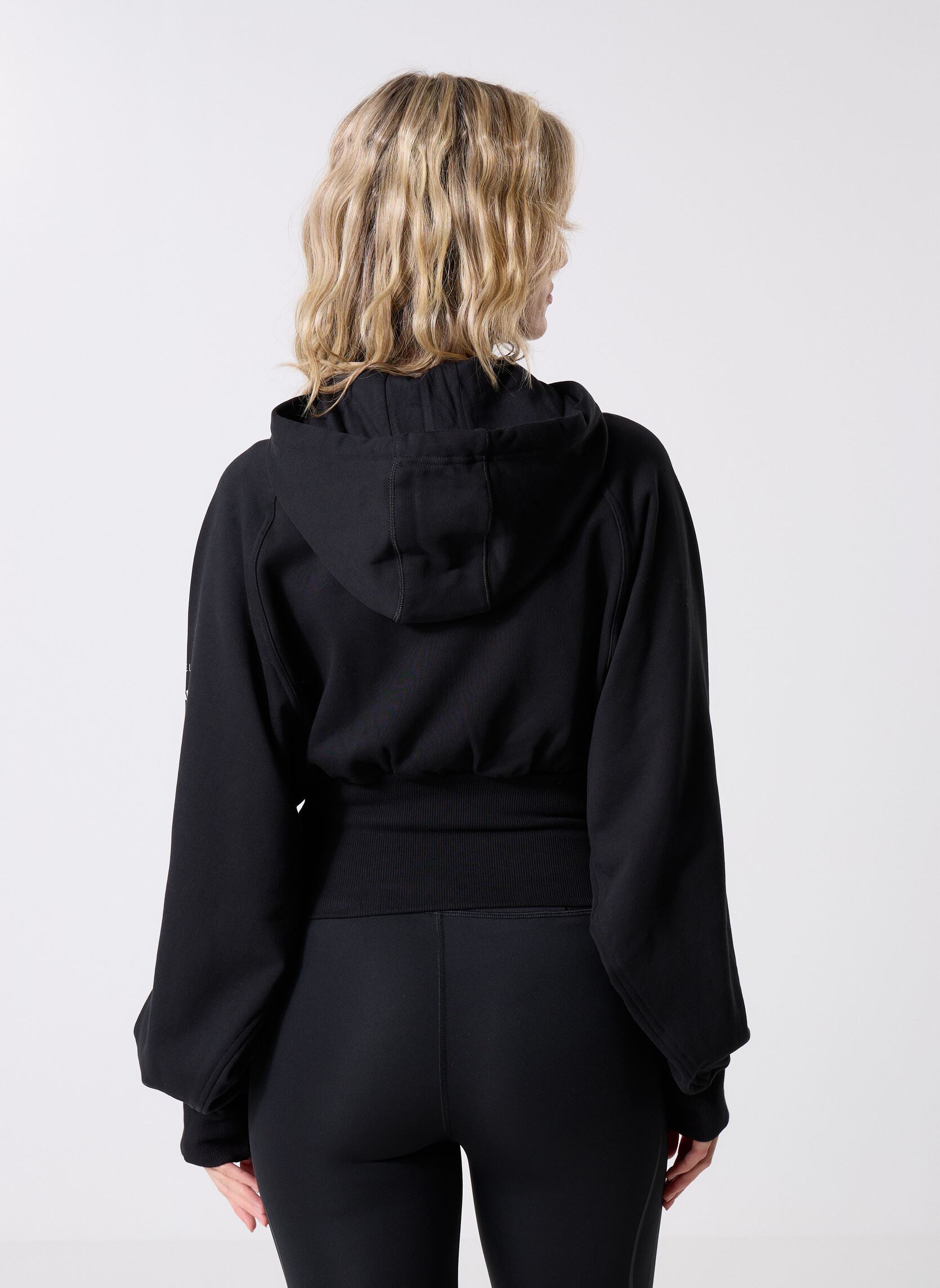 Sweats à capuche Asmc Cr Hoodie femme noir adidas by Stella McCartney Sweats à capuche Asmc Cr Hoodie femme noir BLACK
