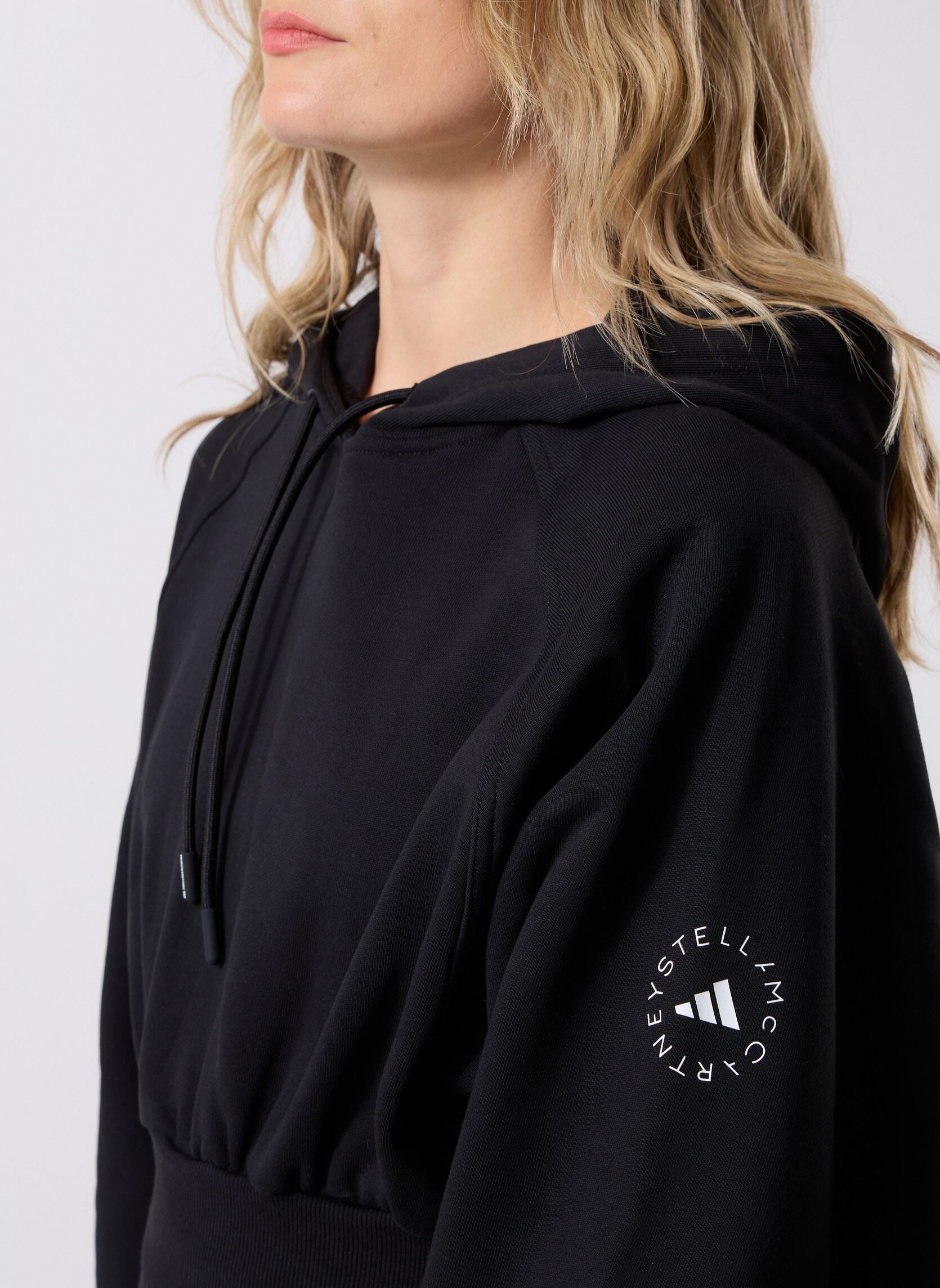 Sweats à capuche Asmc Cr Hoodie femme noir adidas by Stella McCartney Sweats à capuche Asmc Cr Hoodie femme noir BLACK