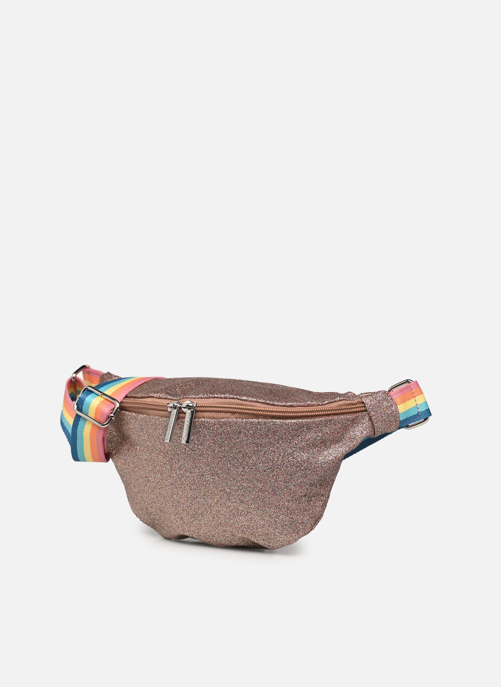 Banana Bag Banane mom damen rosa Caramel & Cie Banana Bag Banane mom damen rosa paillettes cuivre