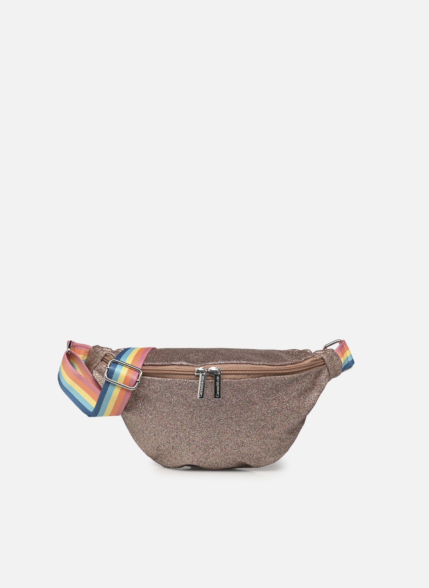 Banana Bag Banane mom damen rosa Caramel & Cie Banana Bag Banane mom damen rosa paillettes cuivre