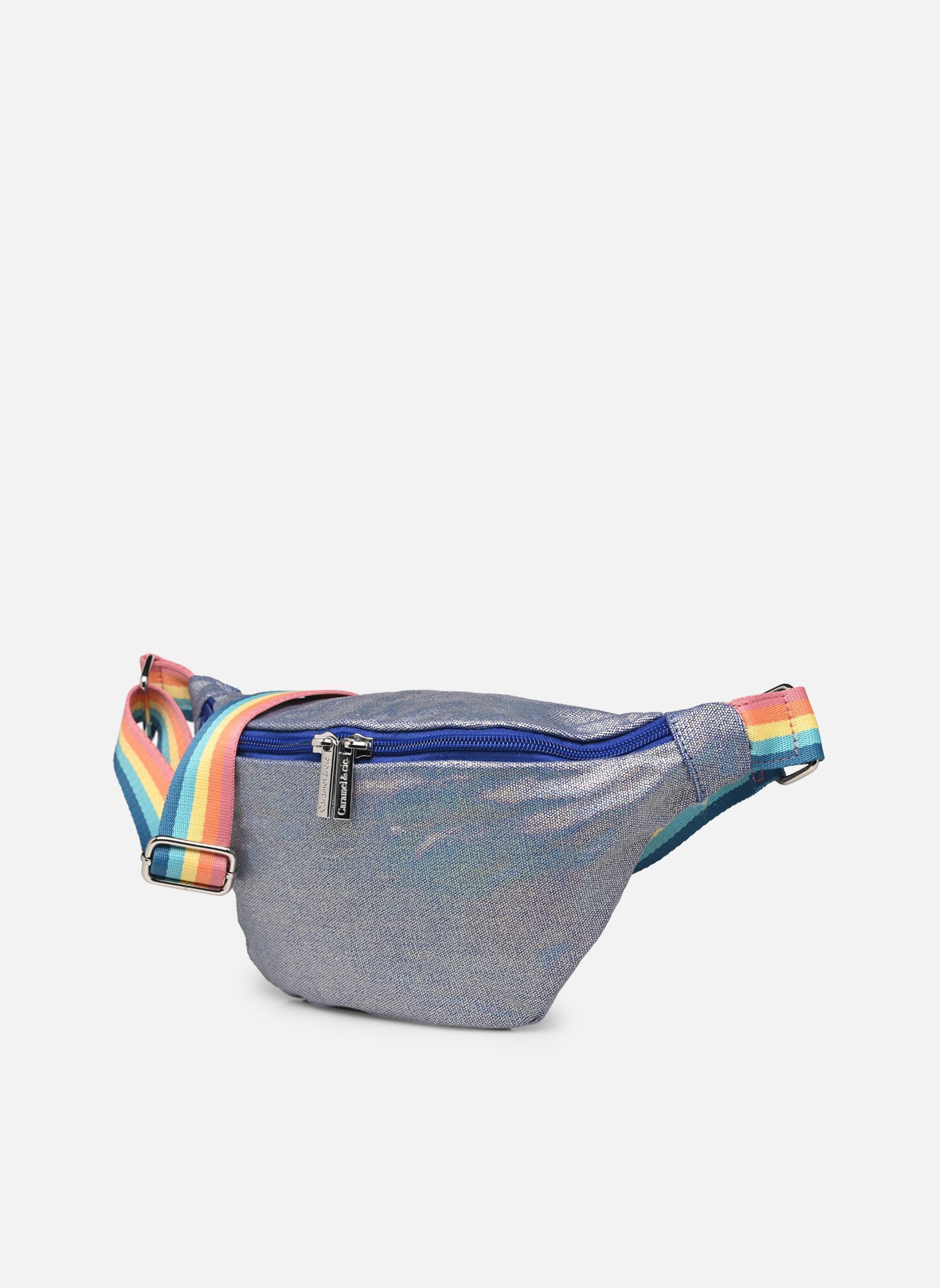 Heuptassen Banane mom dames blauw Caramel & Cie Heuptassen Banane mom dames blauw Irisé bleu nuit