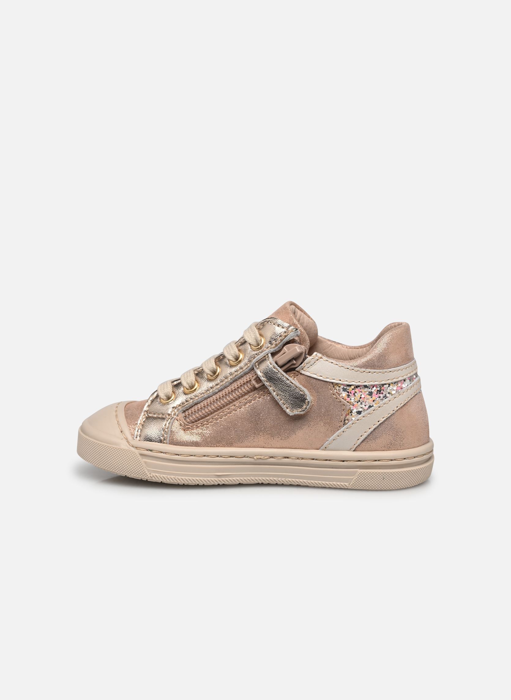 Baskets basses Amande fille rose Babybotte Baskets basses Amande fille rose ROSE