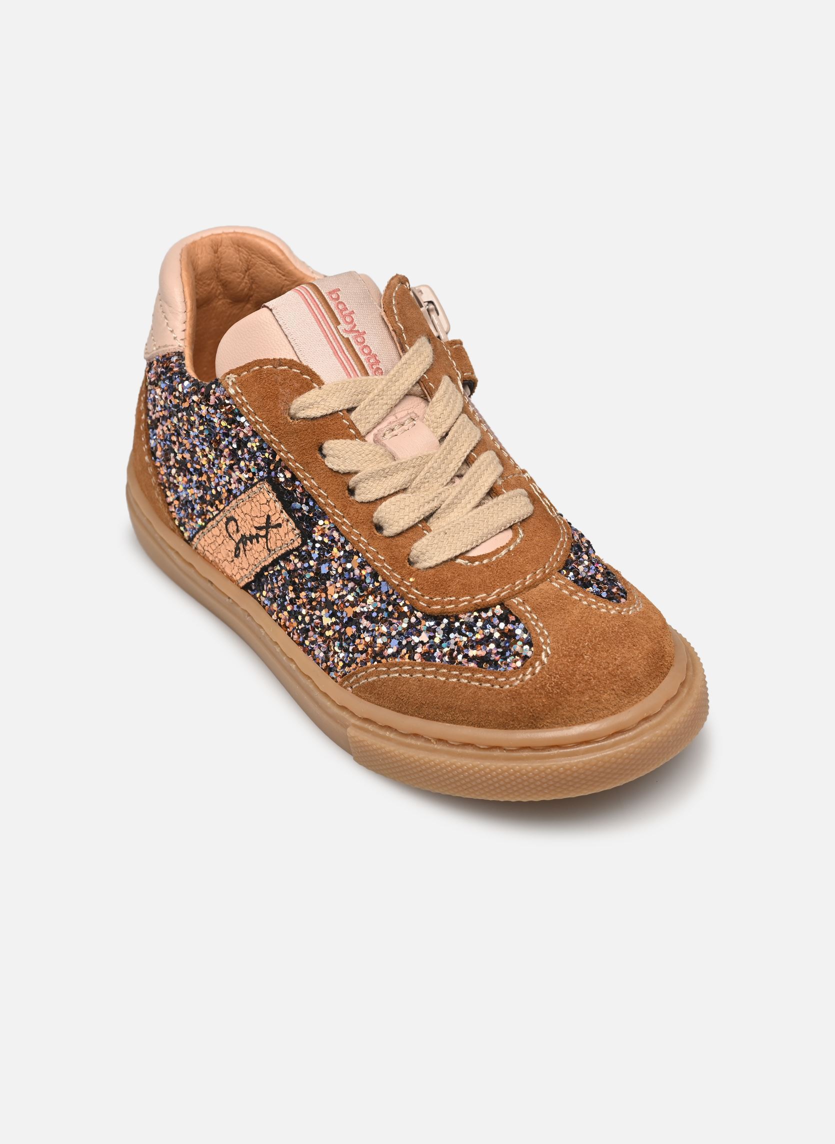 Baskets basses Autop fille multicolore Babybotte Baskets basses Autop fille multicolore GLITTER MULTI