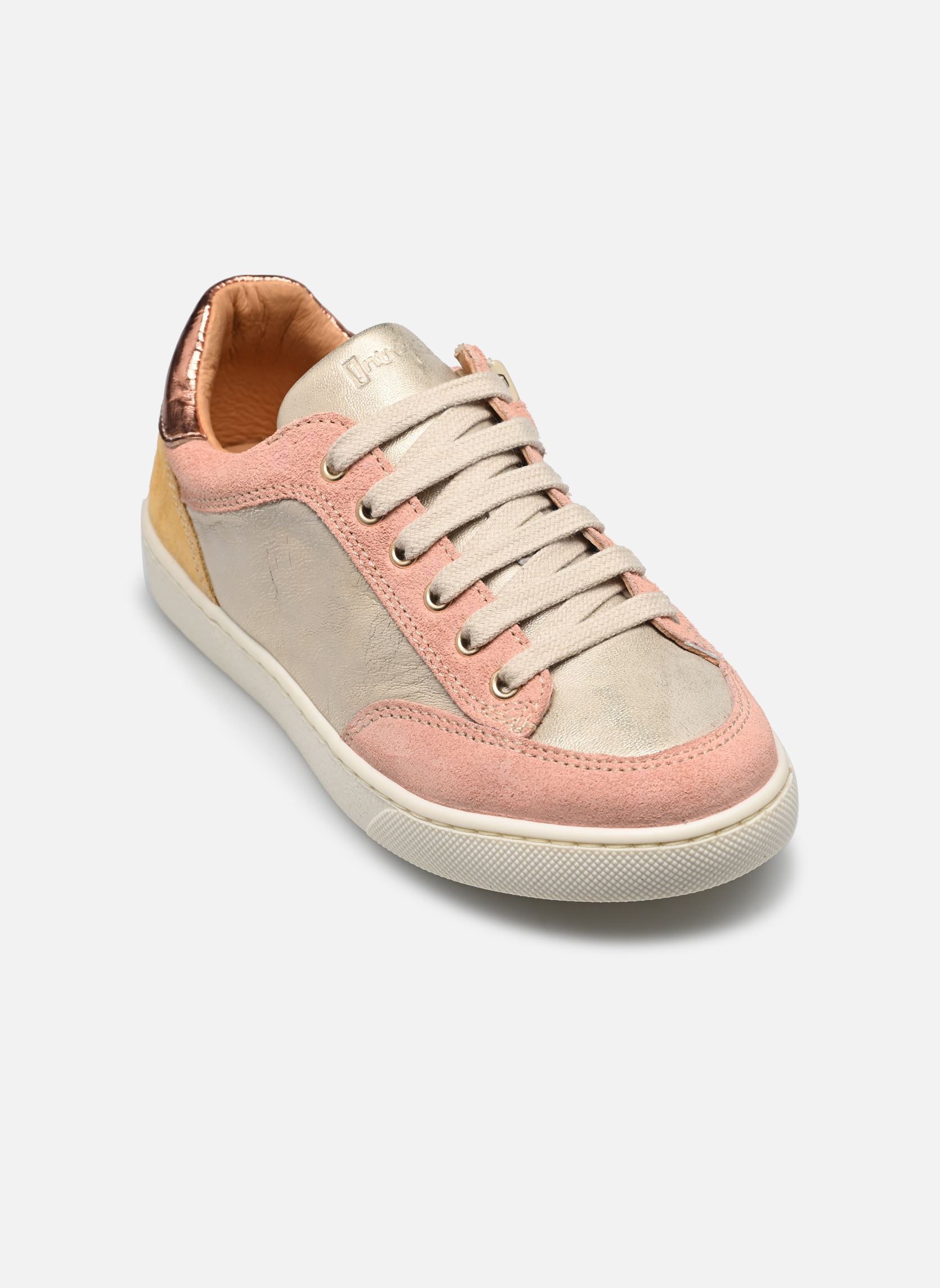 Baskets basses Karma fille multicolore Babybotte Baskets basses Karma fille multicolore PLATINE
