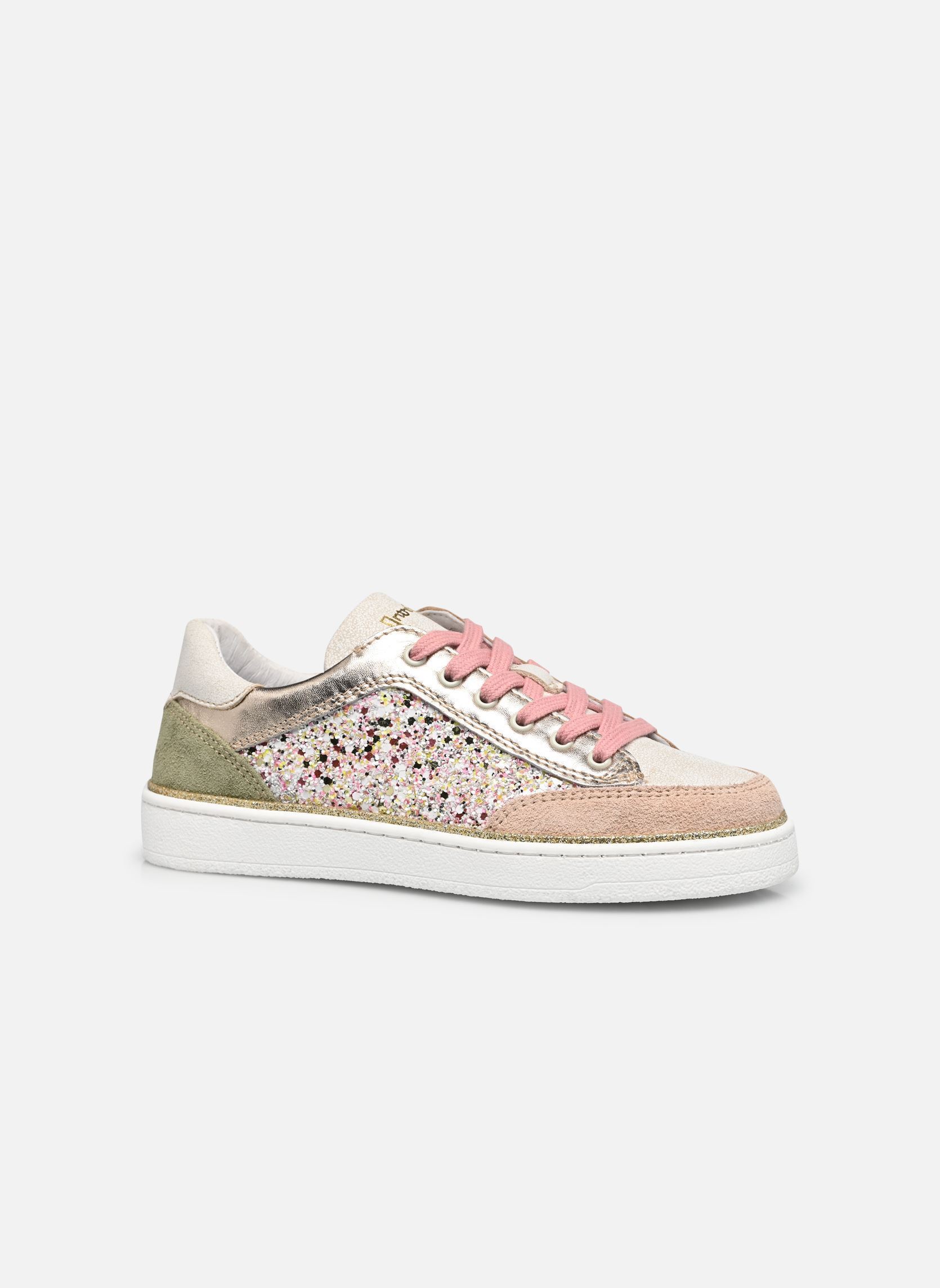 Niedrige Sneaker Karma mädchen silber Babybotte Niedrige Sneaker Karma mädchen silber GLITTER