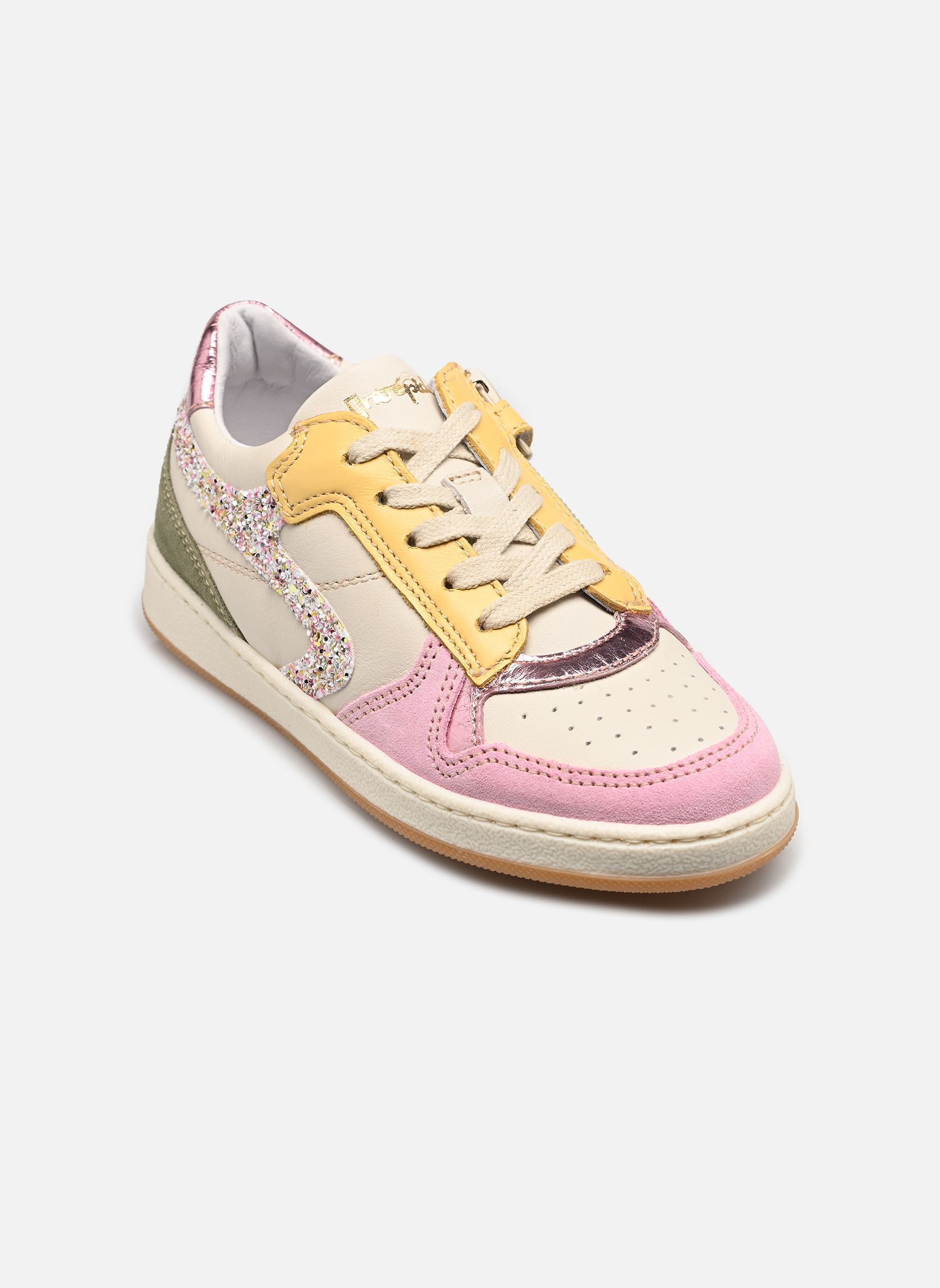 Niedrige Sneaker Kadette mädchen weiß Babybotte Niedrige Sneaker Kadette mädchen weiß BLANC CASSÉ 1