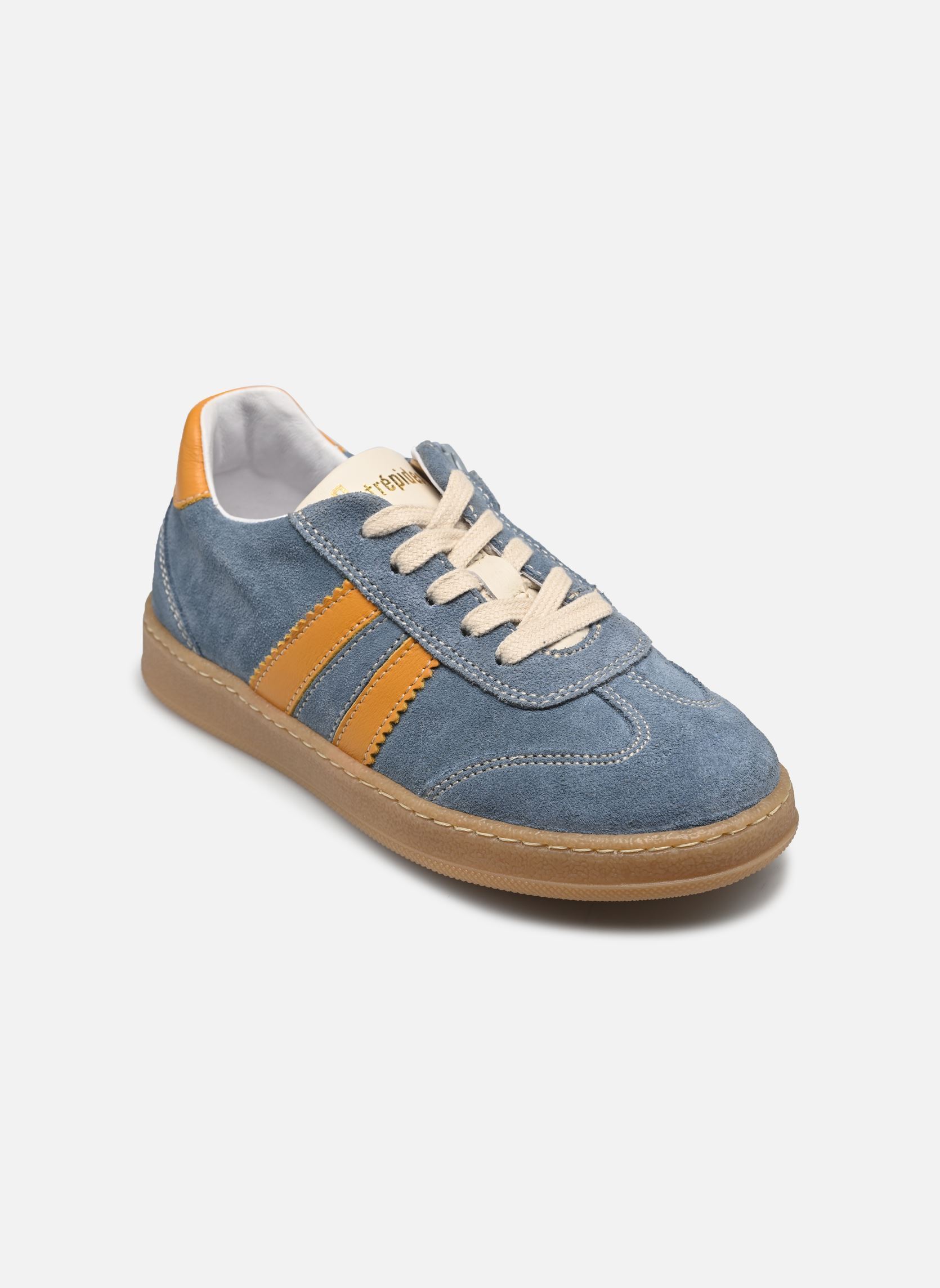 Baskets basses Kourse garçon bleu Babybotte Baskets basses Kourse garçon bleu JEANS