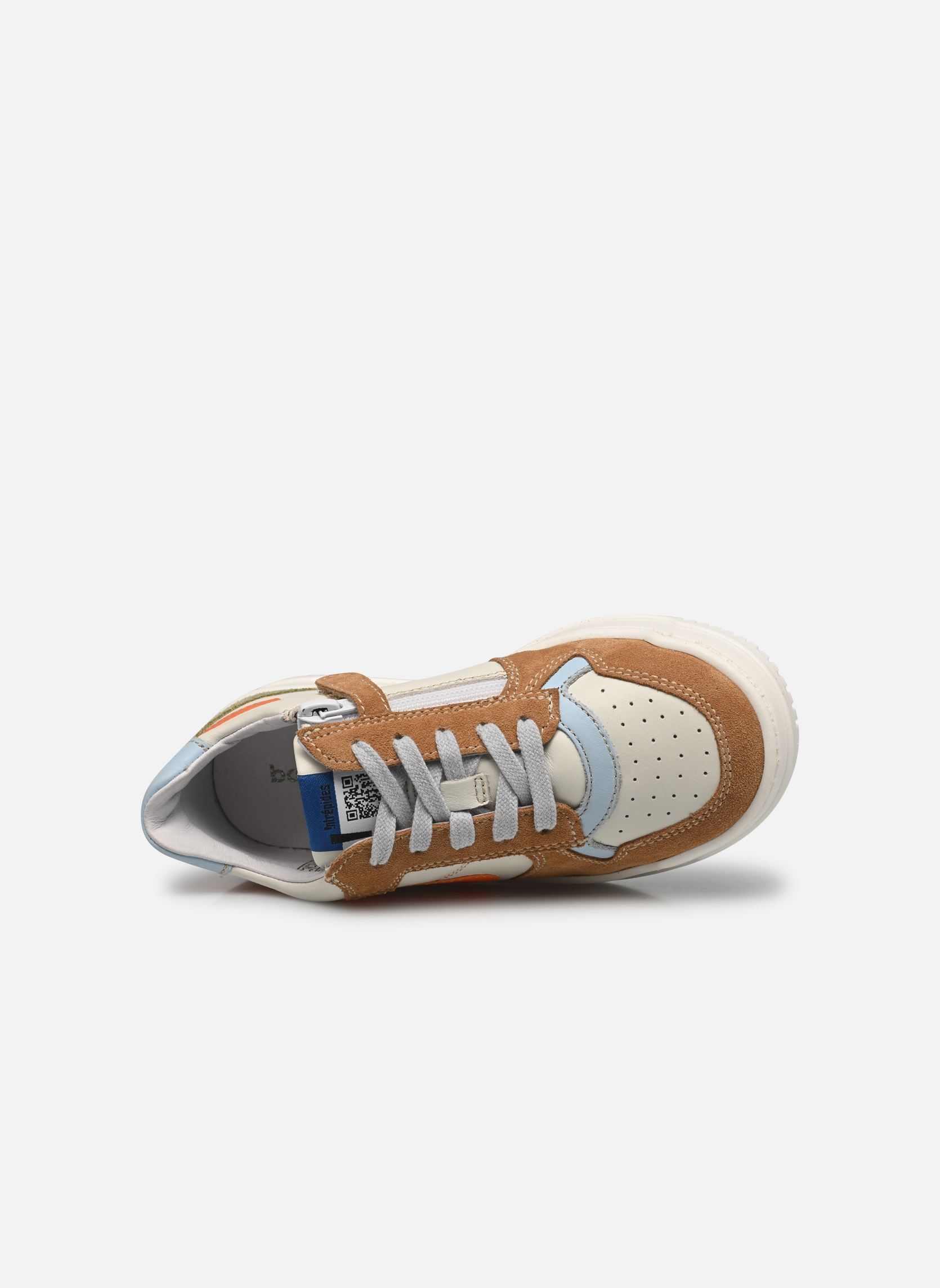 Baskets basses Kangourou garçon multicolore Babybotte Baskets basses Kangourou garçon multicolore BLANC