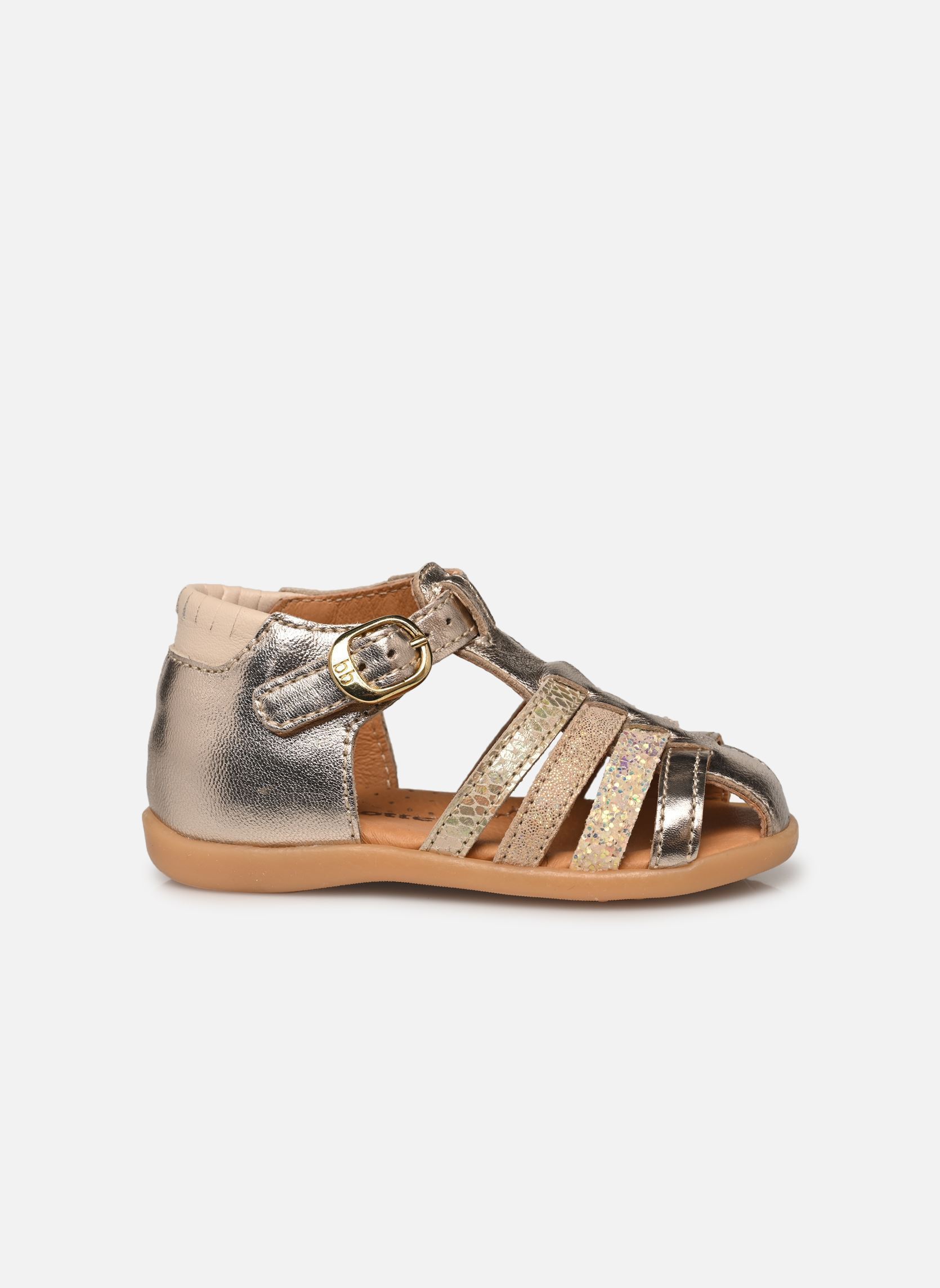 Sandalen Guppy R mädchen gold und bronze Babybotte Sandalen Guppy R mädchen gold und bronze PLATINE