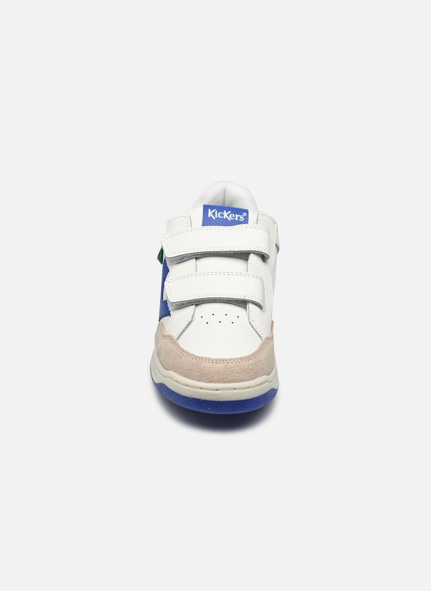 Niedrige Sneaker KICK KAGAL weiß Kickers Niedrige Sneaker KICK KAGAL weiß BLANC CASSE BLEU