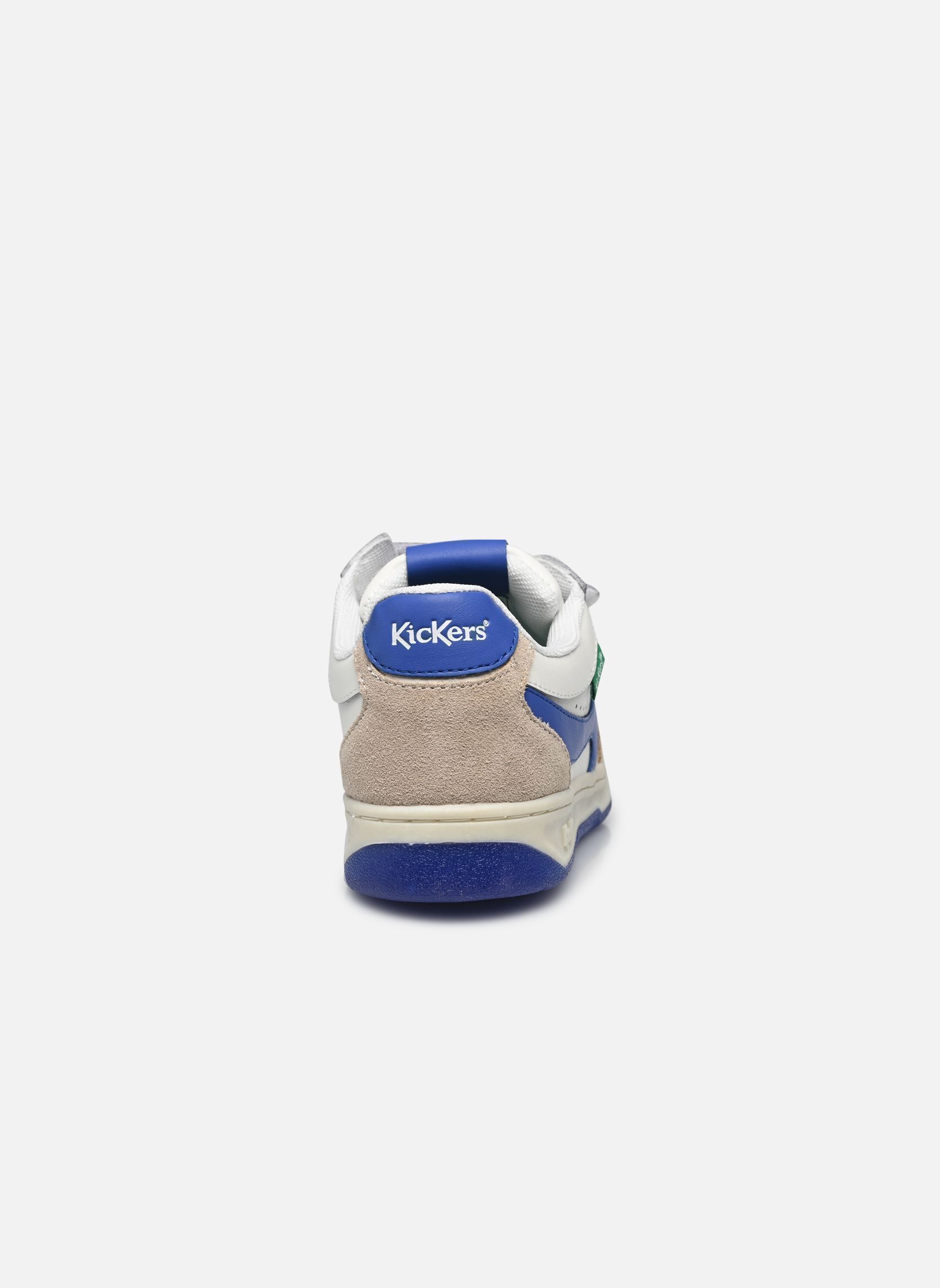 Niedrige Sneaker KICK KAGAL weiß Kickers Niedrige Sneaker KICK KAGAL weiß BLANC CASSE BLEU