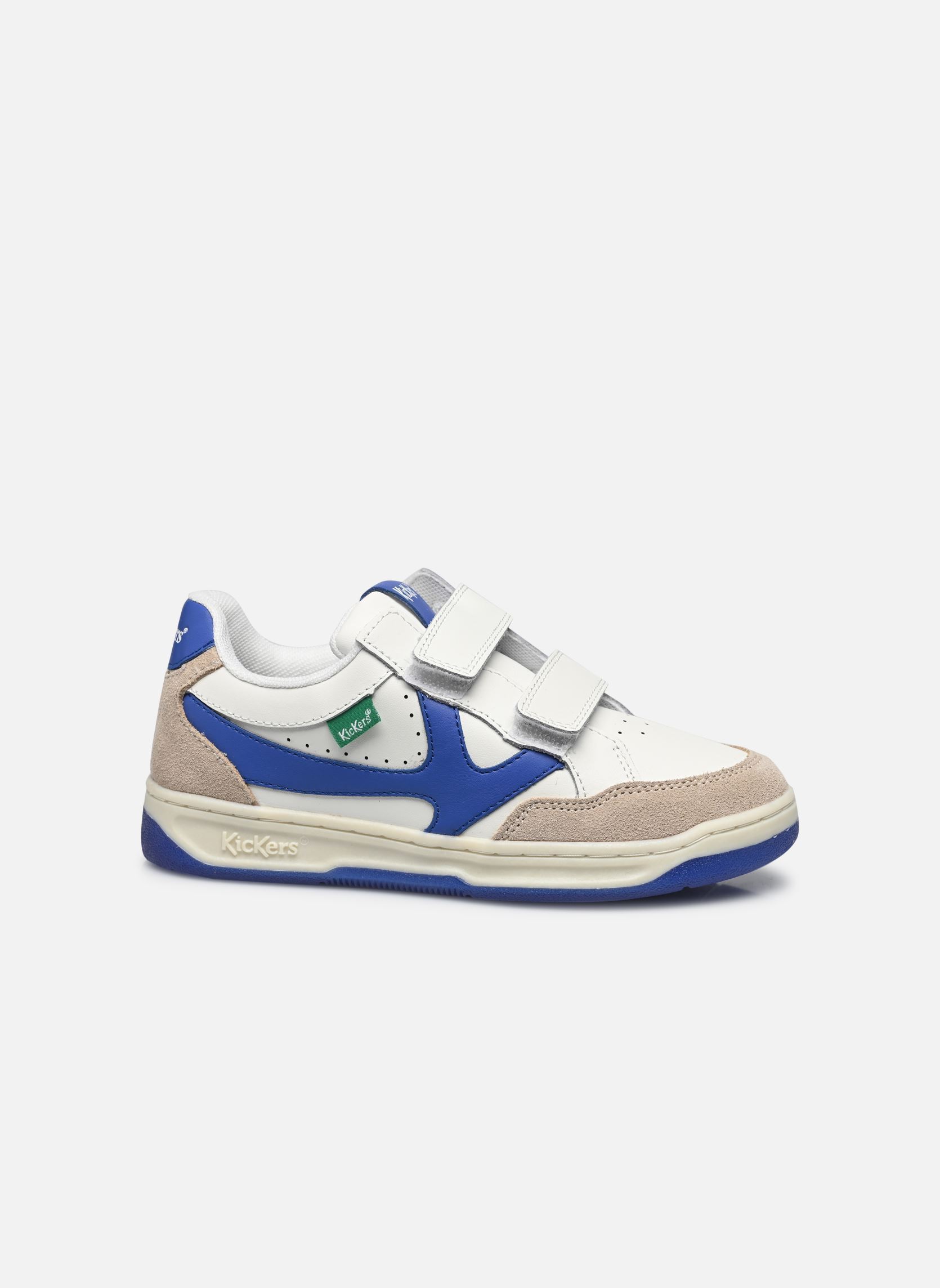 Niedrige Sneaker KICK KAGAL weiß Kickers Niedrige Sneaker KICK KAGAL weiß BLANC CASSE BLEU
