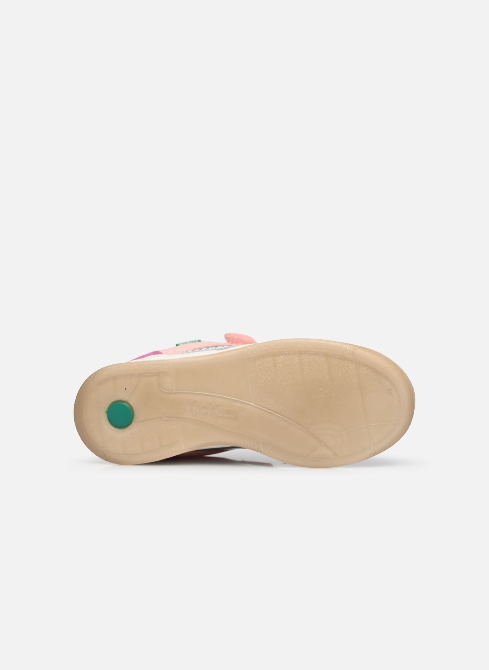 Baskets basses KICKARTING fille multicolore Kickers Baskets basses KICKARTING fille multicolore BLANC FUCHSIA ROSE