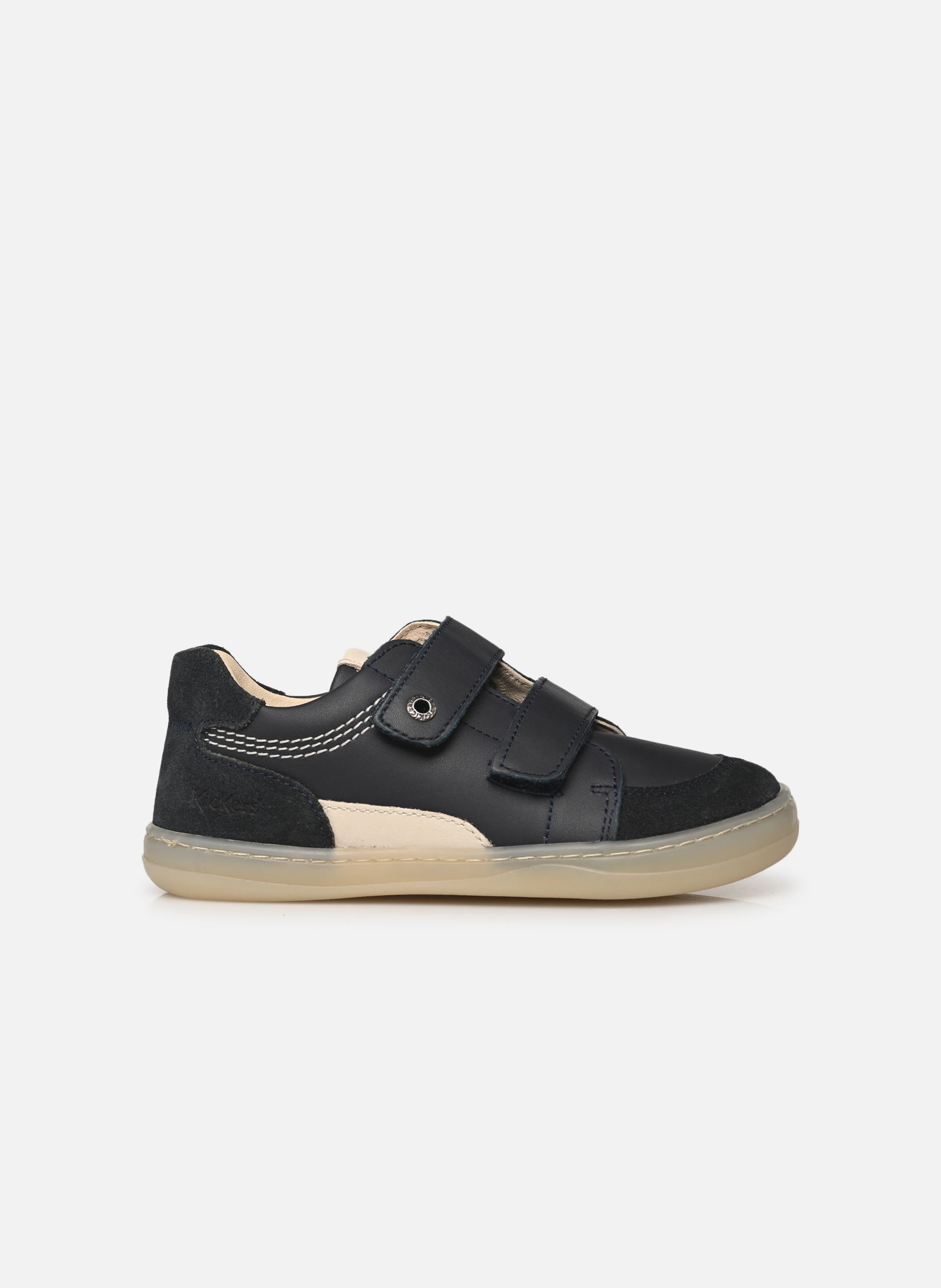 Baskets basses KICKBOOST 2 garçon bleu Kickers Baskets basses KICKBOOST 2 garçon bleu MARINE