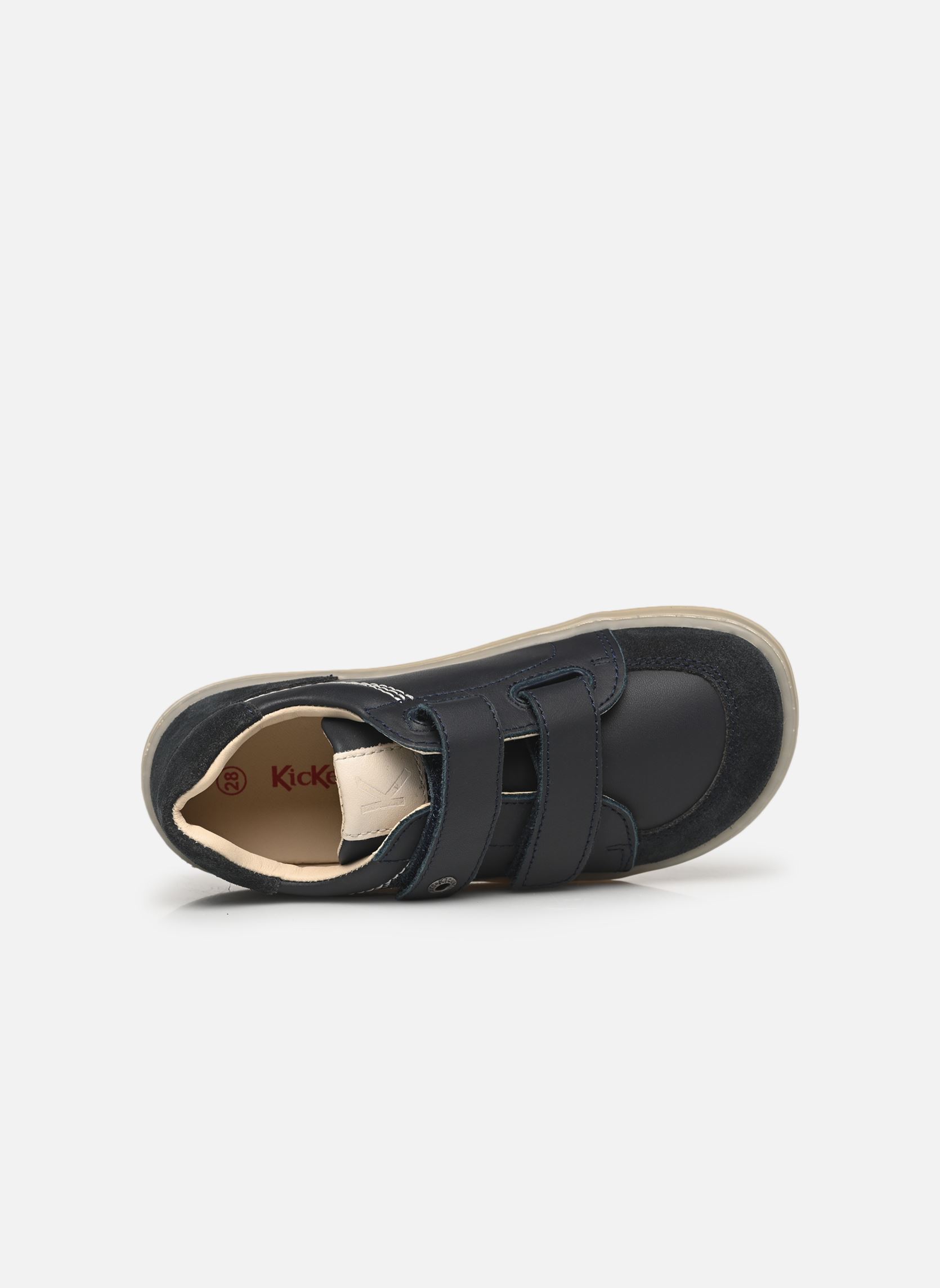 Baskets basses KICKBOOST 2 garçon bleu Kickers Baskets basses KICKBOOST 2 garçon bleu MARINE