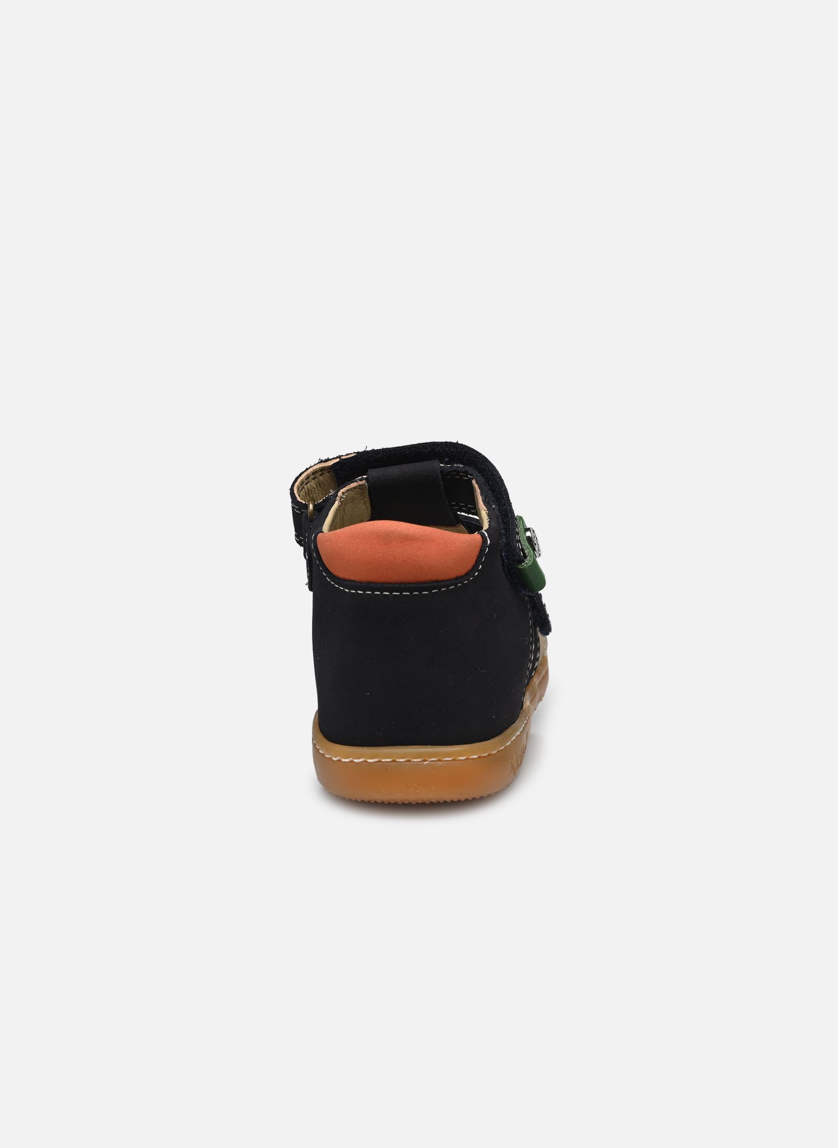 Sandalen KICK POD jongens blauw Kickers Sandalen KICK POD jongens blauw MARINE BEIGE ORANGE