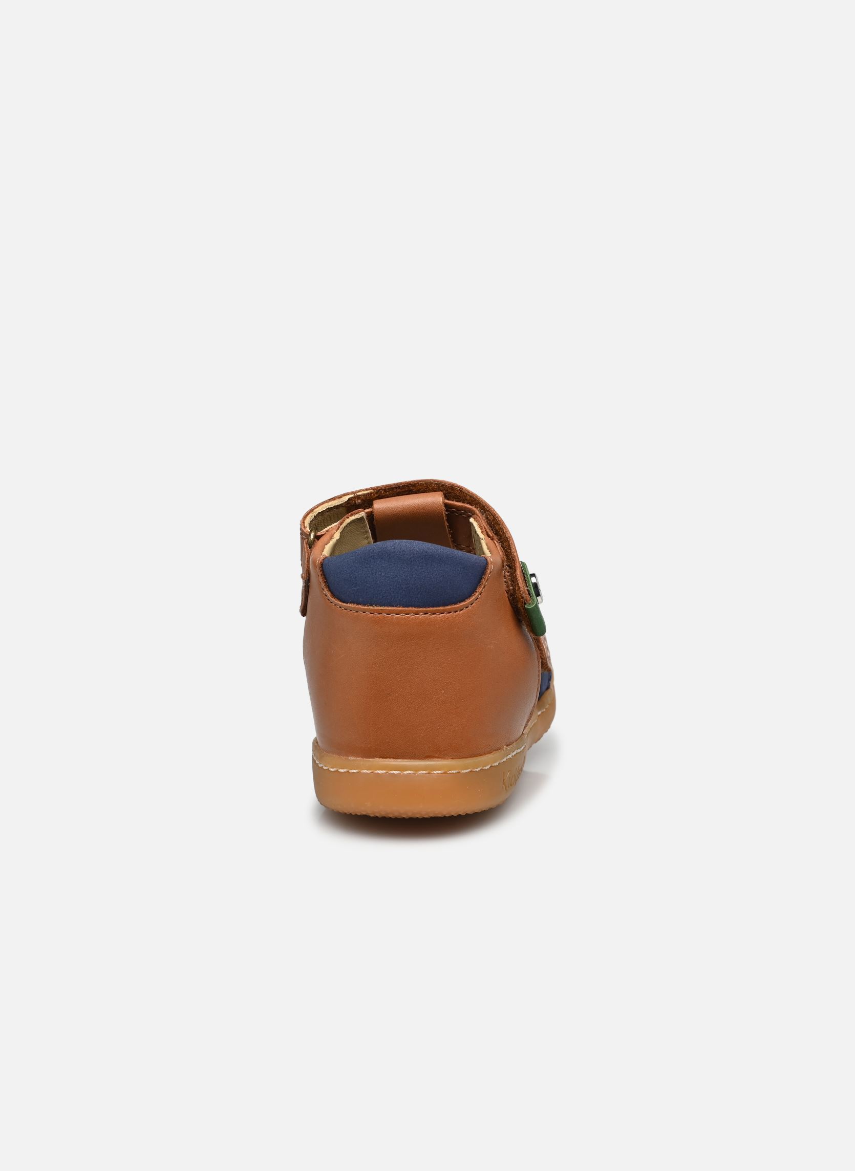 Sandales KICK POD garçon marron Kickers Sandales KICK POD garçon marron CAMEL MARINE