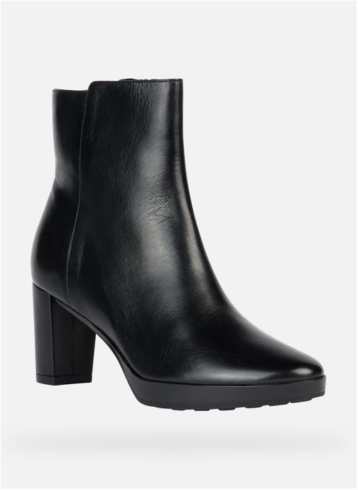 Geox Bottines basses WALK PLEASURE 60 WOMAN femme noir