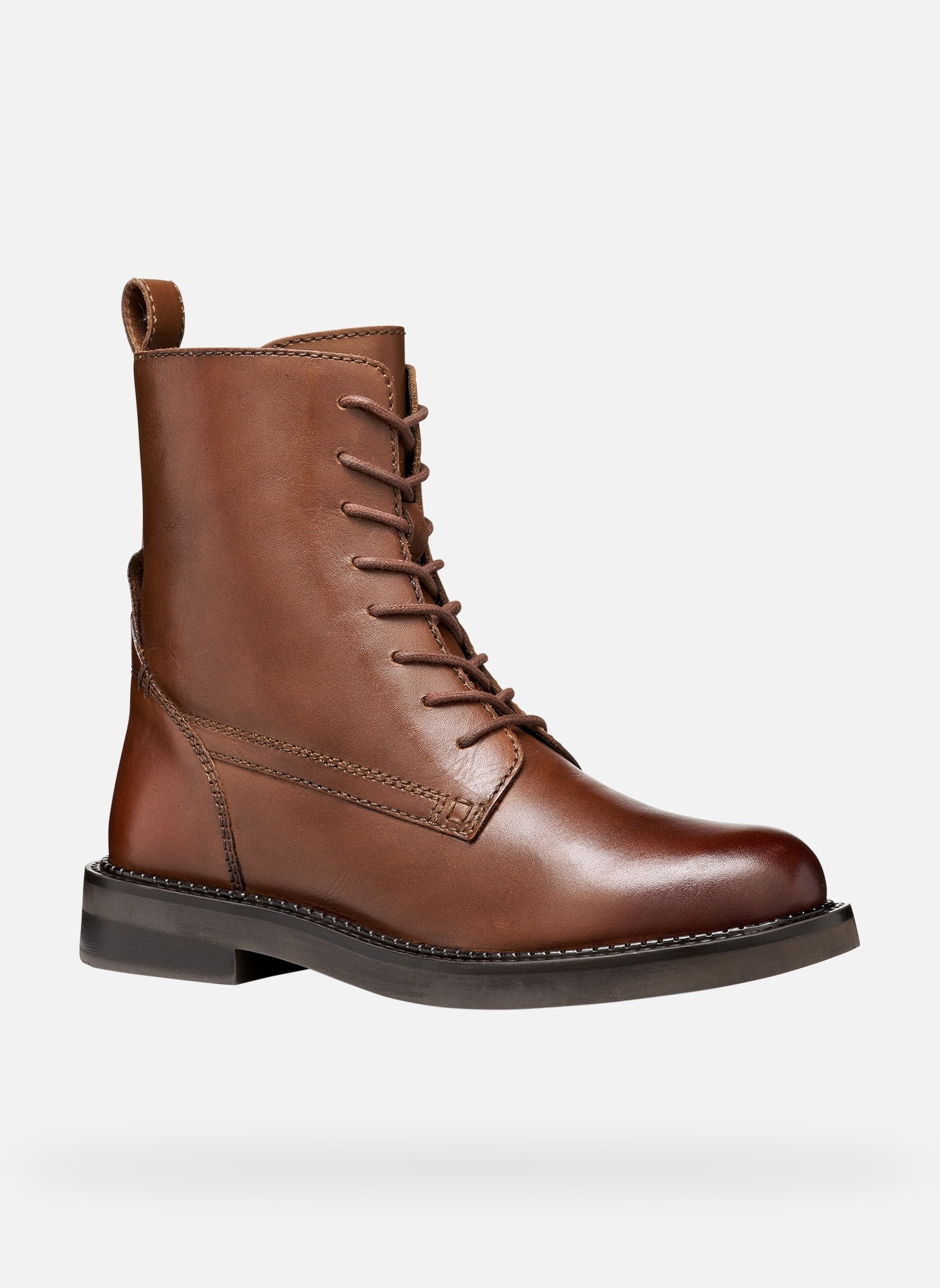 Bottines basses SERILDA WOMAN femme marron Geox Bottines basses SERILDA WOMAN femme marron Marron foncé