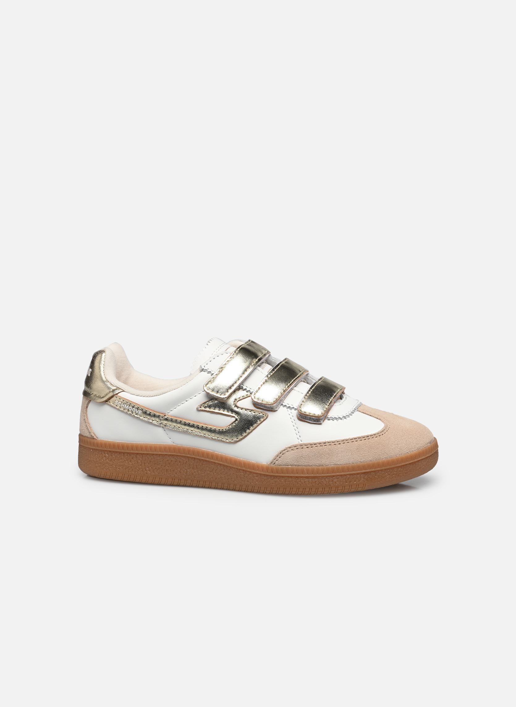 Zapatillas Sheffield Straps W mujer blanco Schmoove Zapatillas Sheffield Straps W mujer blanco WHITE/BEIGE/L.GOLD