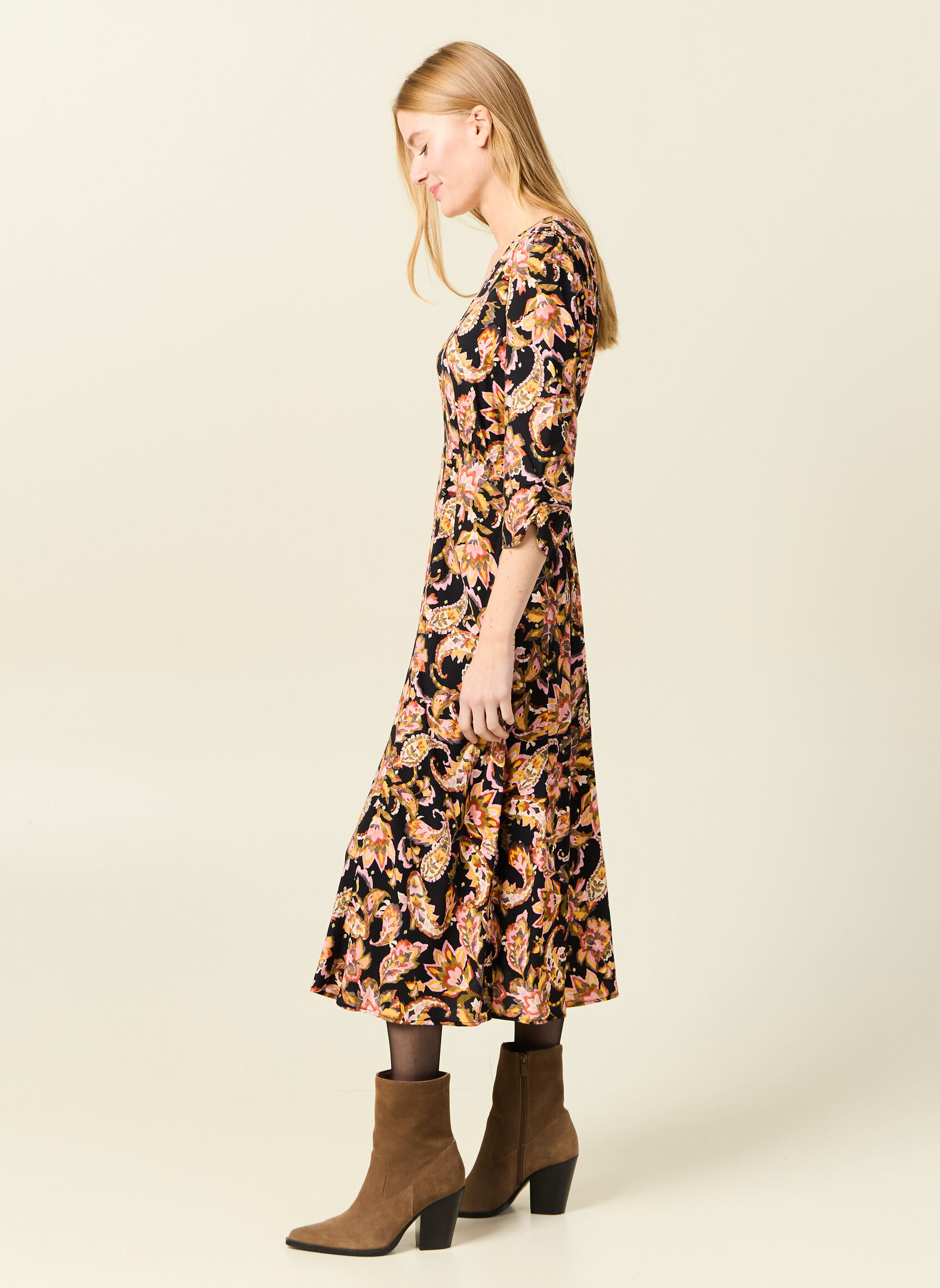 Robes Robes longues - NONORODF femme noir Bonobo Robes Robes longues - NONORODF femme noir Noir
