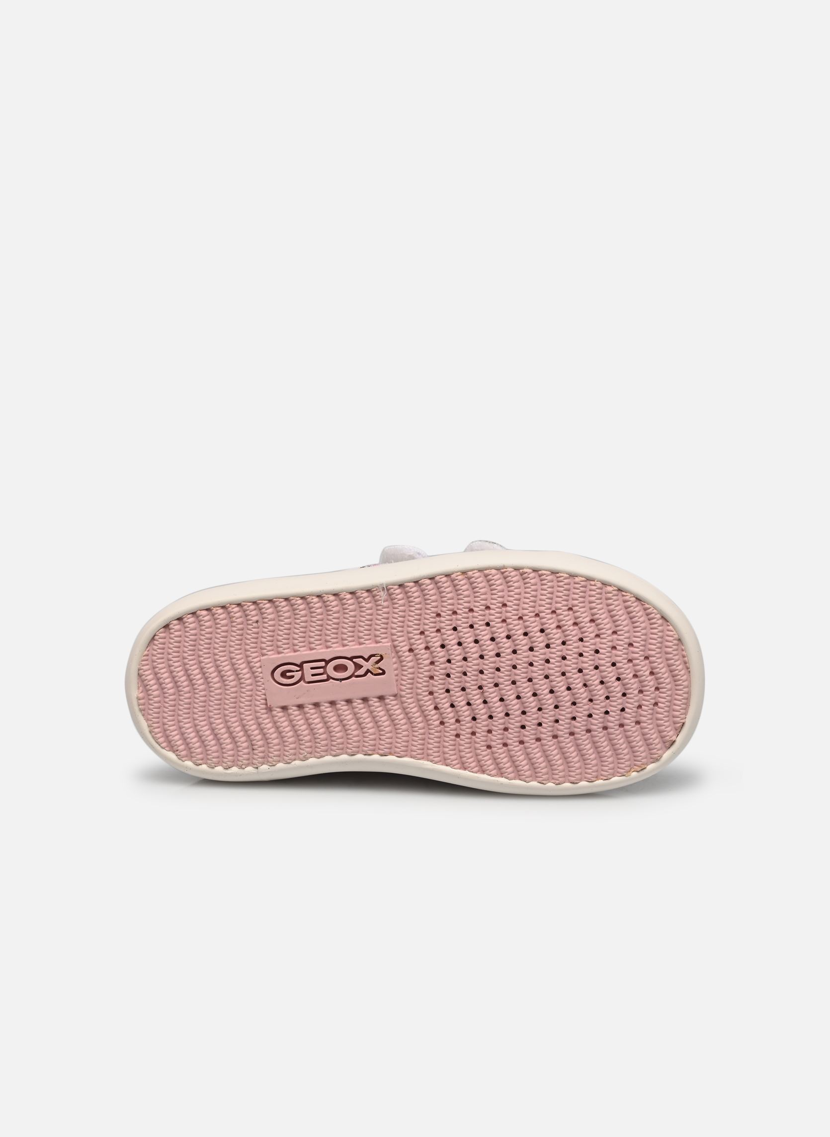 Lage sneakers B GISLI GIRL B meisjes wit Geox Lage sneakers B GISLI GIRL B meisjes wit Blanc / Rose